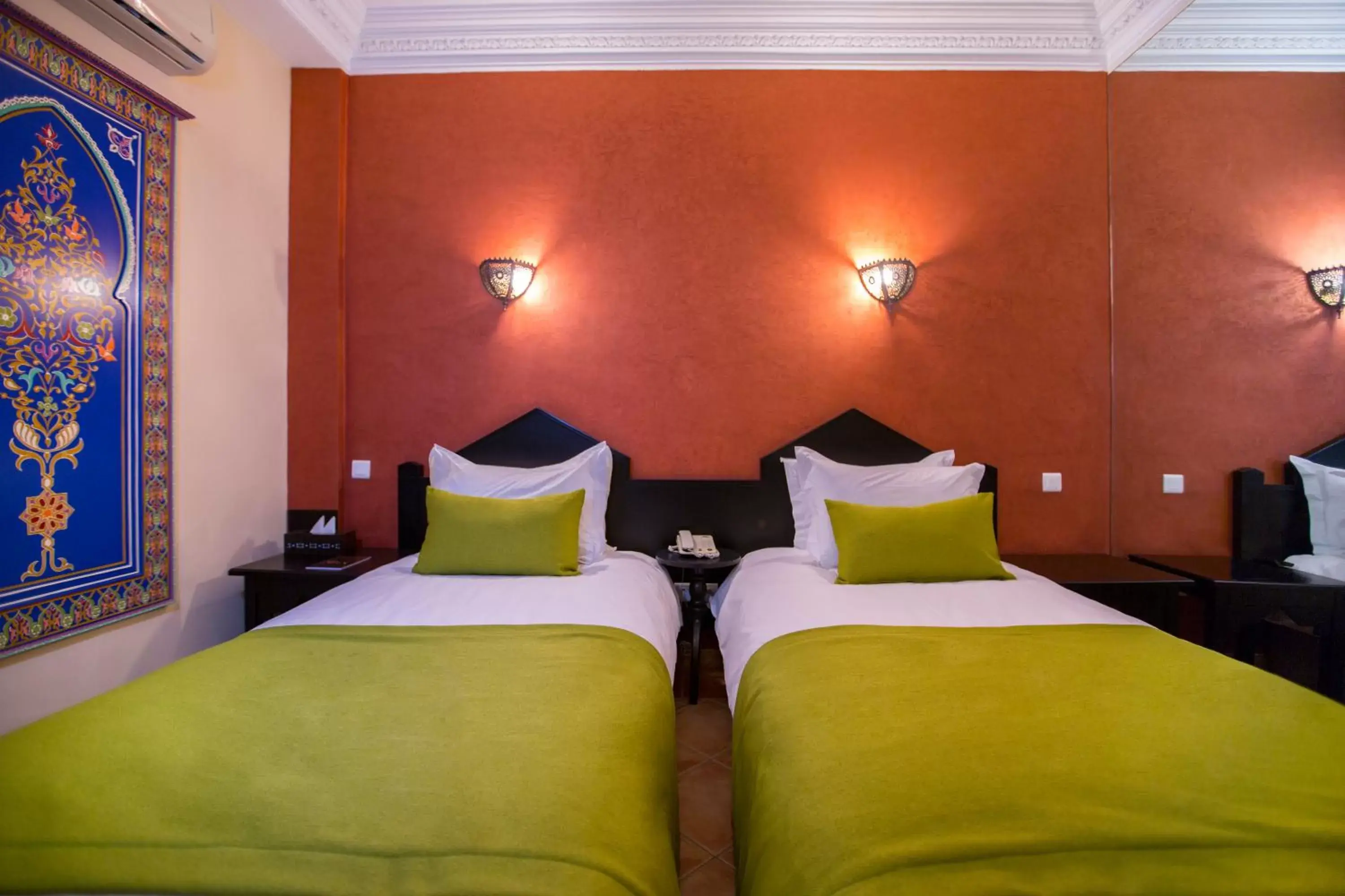 Bedroom, Bed in Atlantic Hotel Agadir
