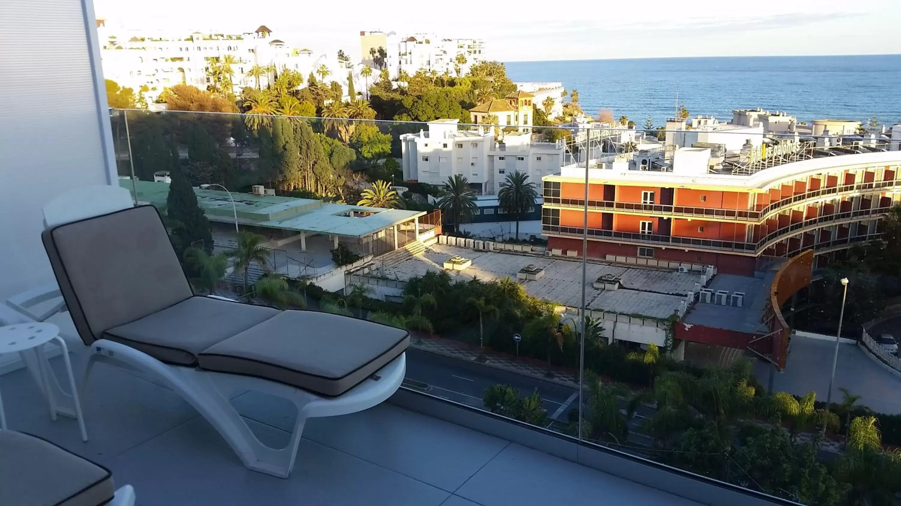 Balcony/Terrace, Bird's-eye View in Hotel Natursun