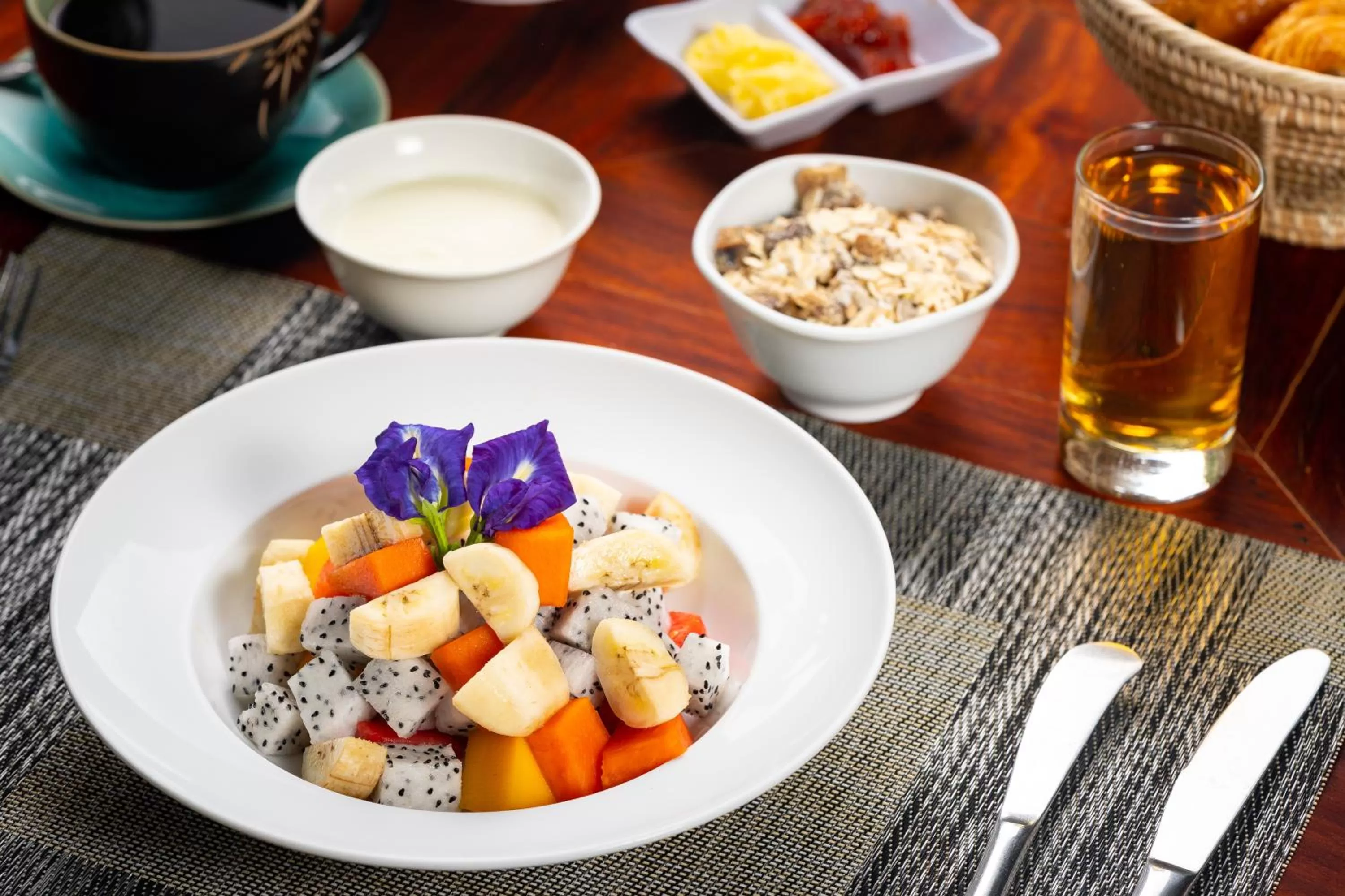 Breakfast in Khmer House Resort