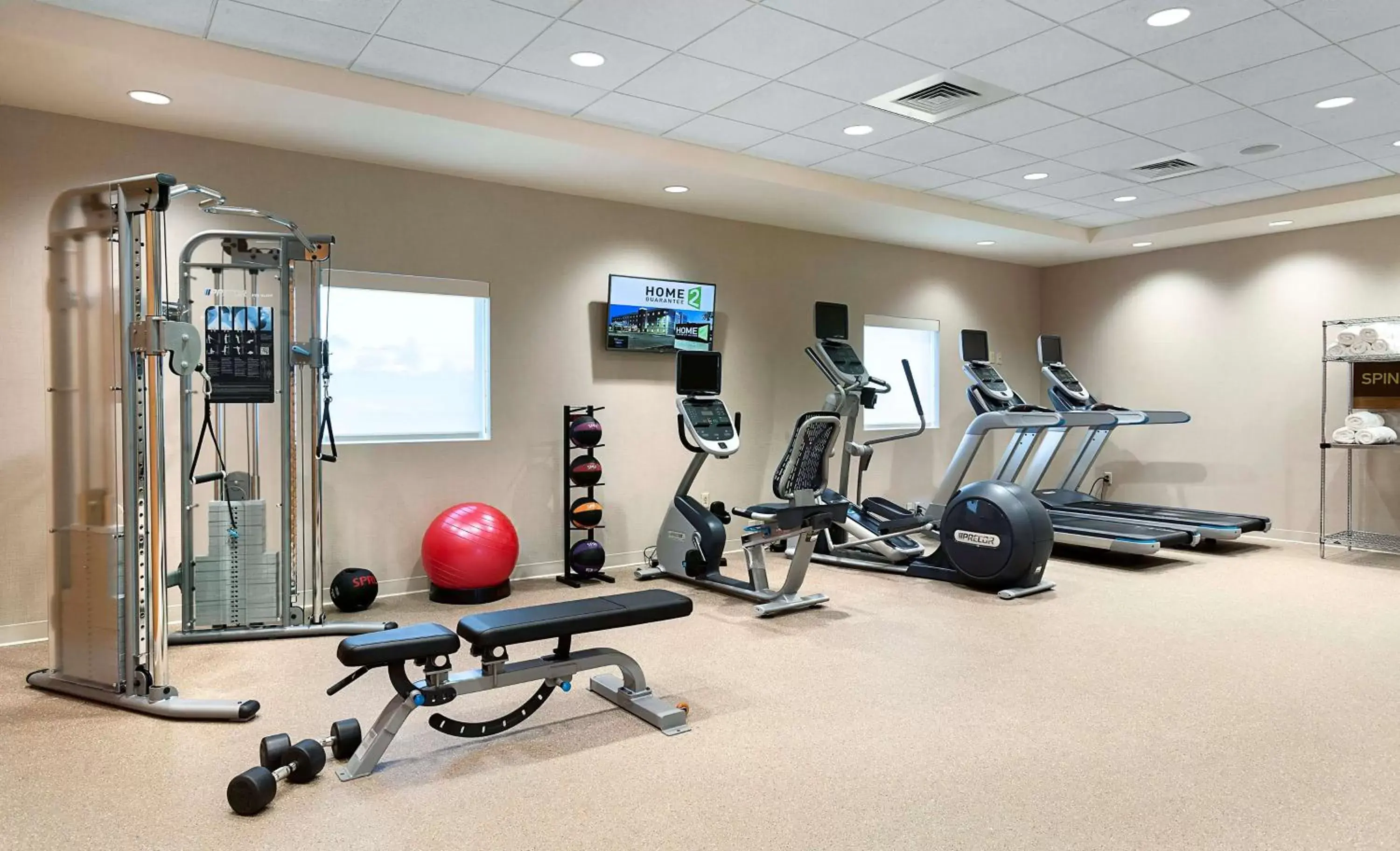 Fitness centre/facilities, Fitness Center/Facilities in Home2 Suites by Hilton Greenville Airport