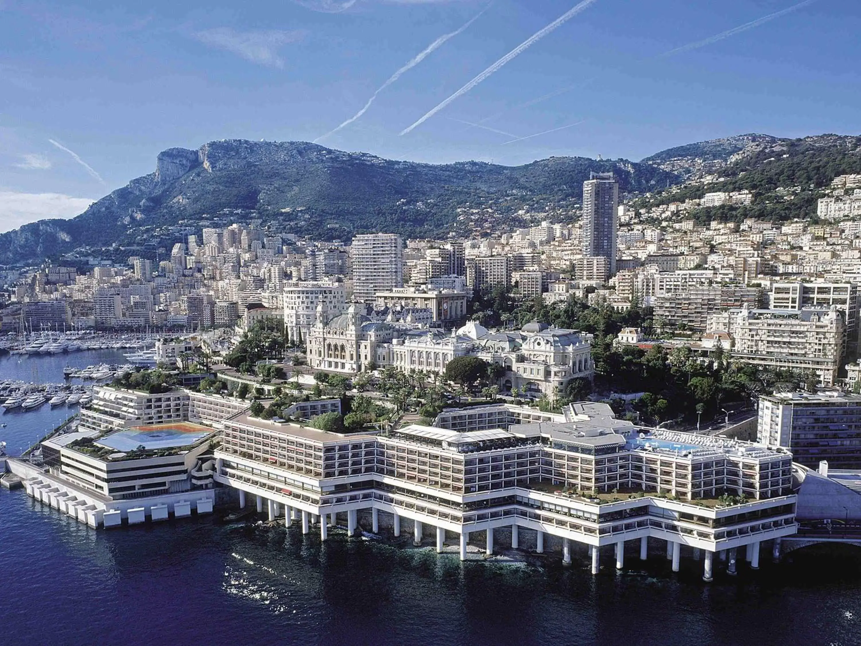 Property building, Bird's-eye View in Fairmont Monte Carlo