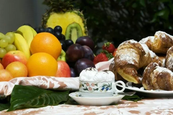 Food and drinks in Hotel De Petris