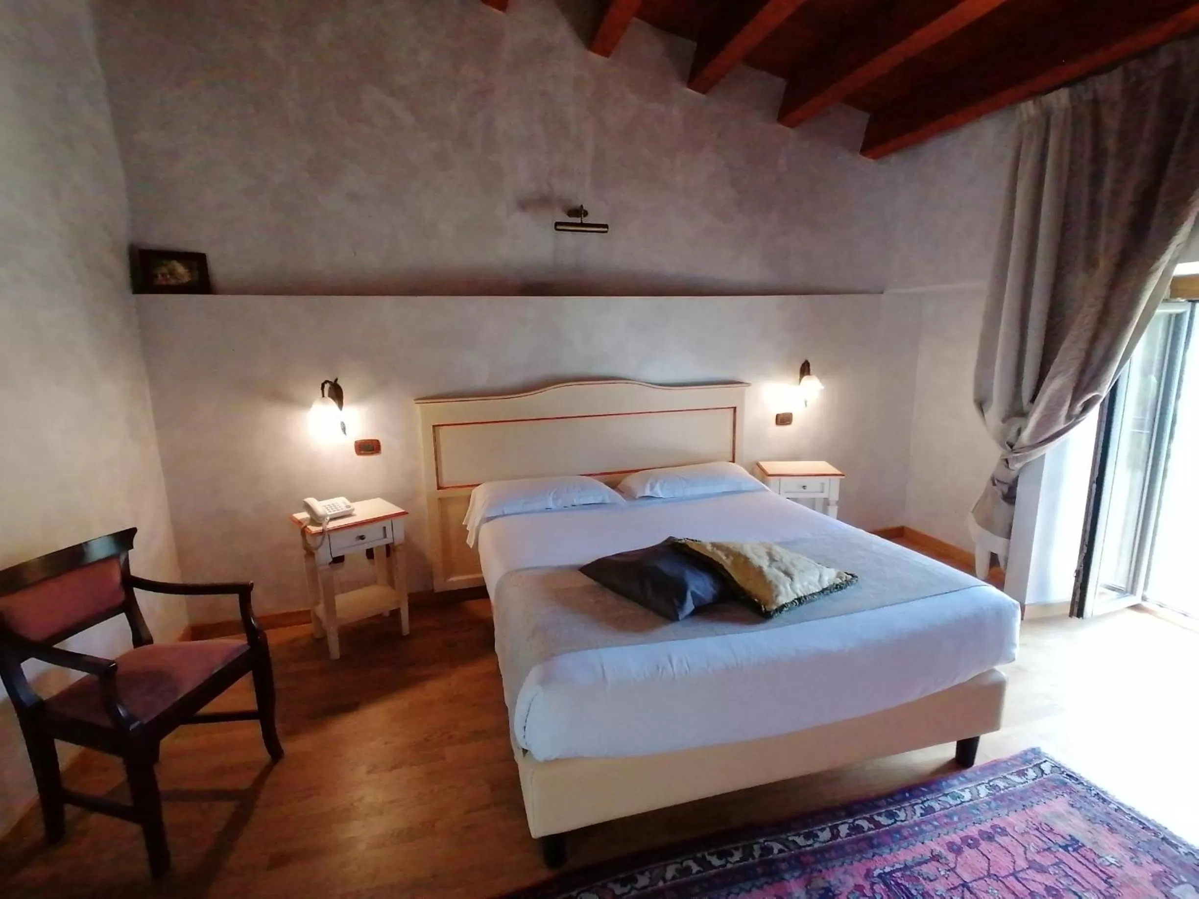 Bedroom, Bed in Relais Castrum Boccea