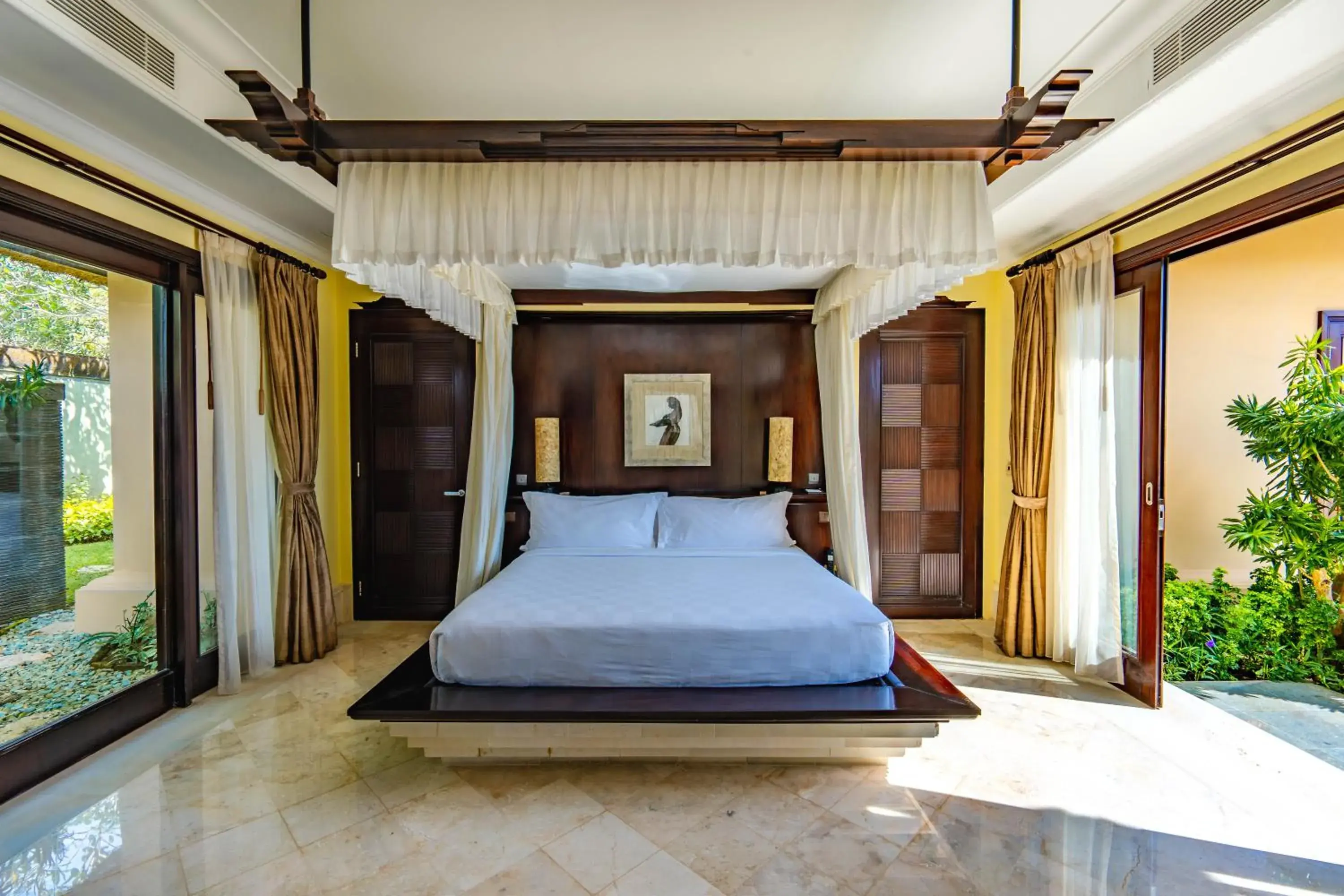 Bedroom in AYANA Villas Bali