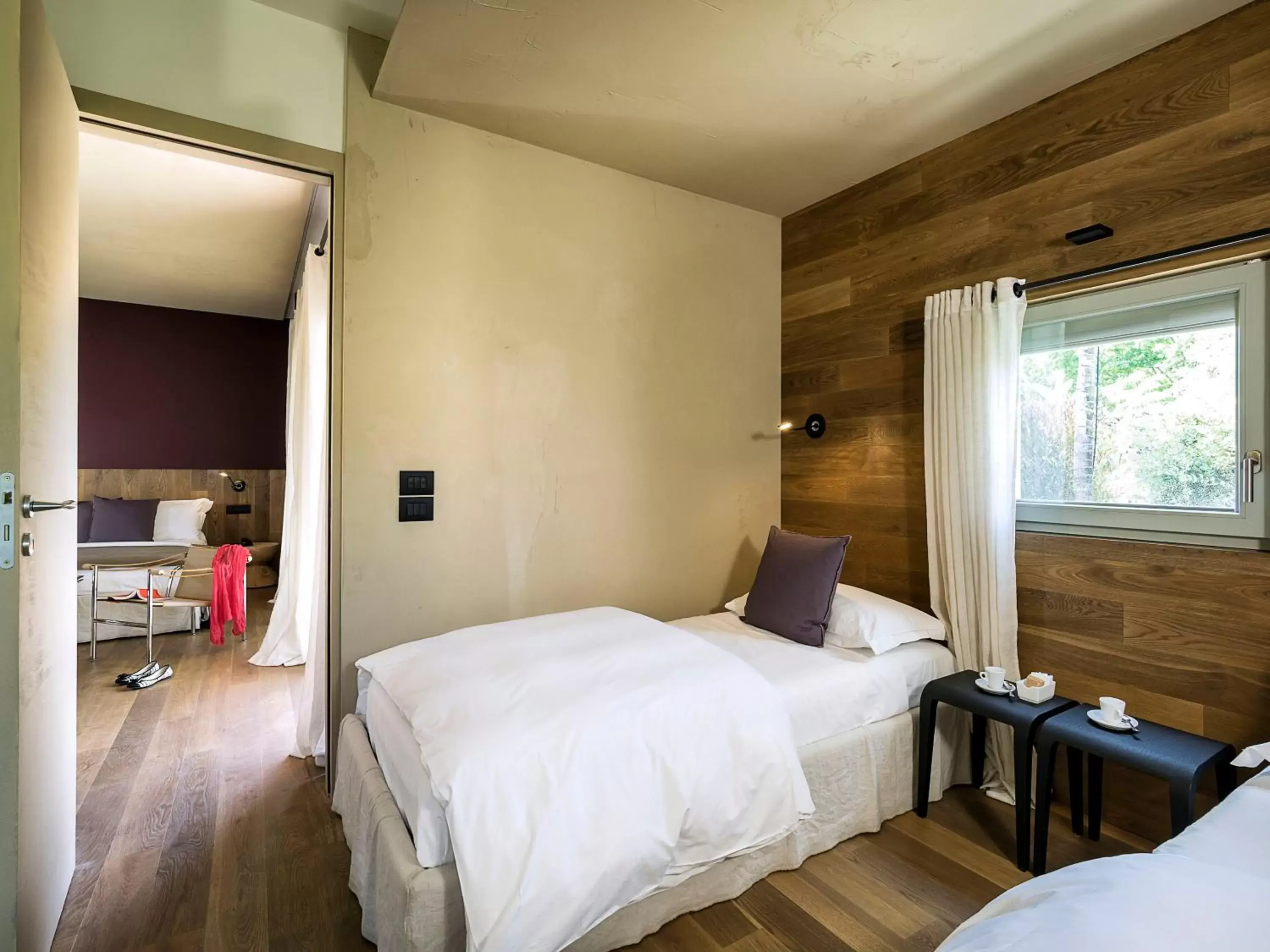 Bed in Donna Carmela Resort & Lodges