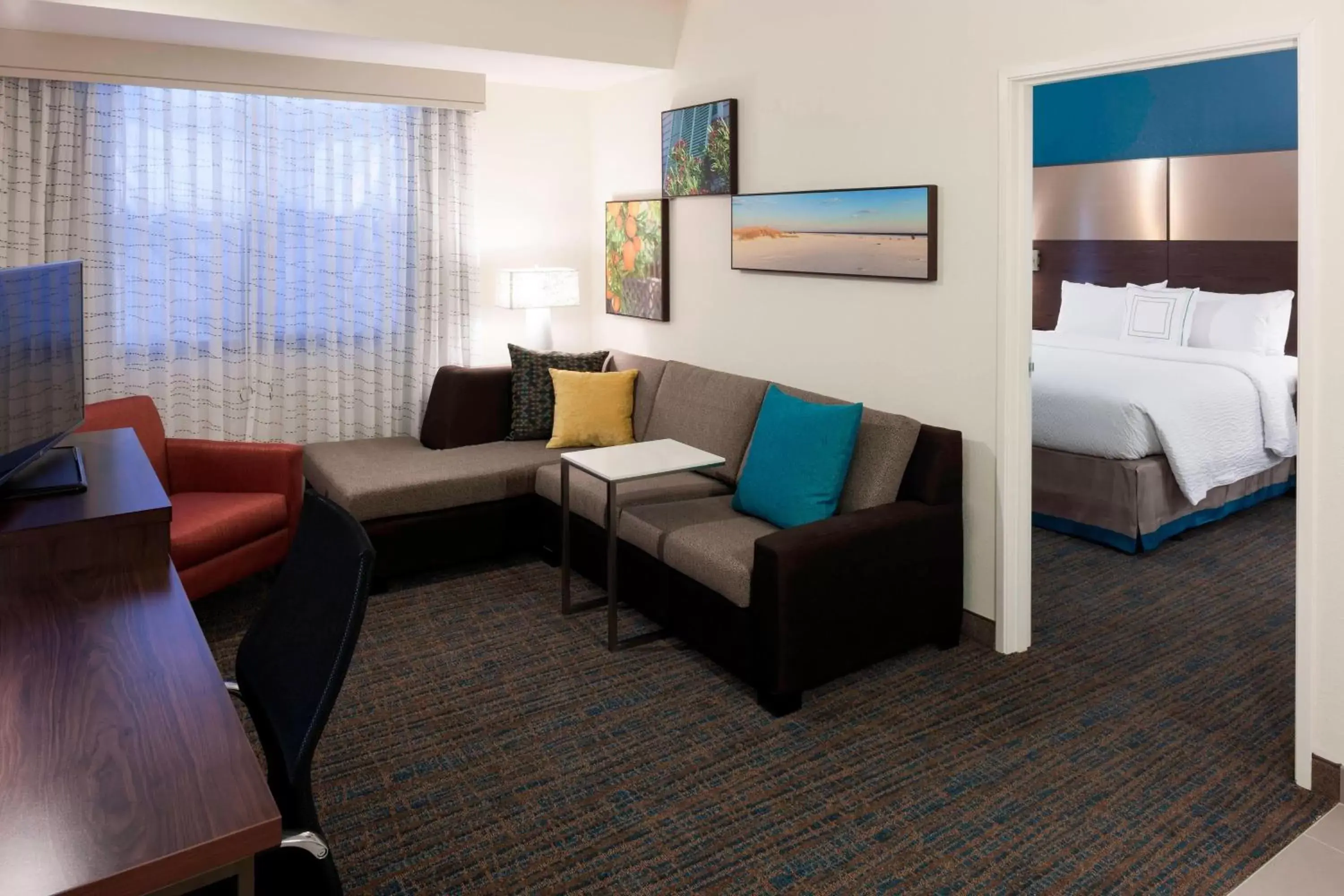 Living room, Seating Area in Residence Inn by Marriott Fort Lauderdale Airport & Cruise Port