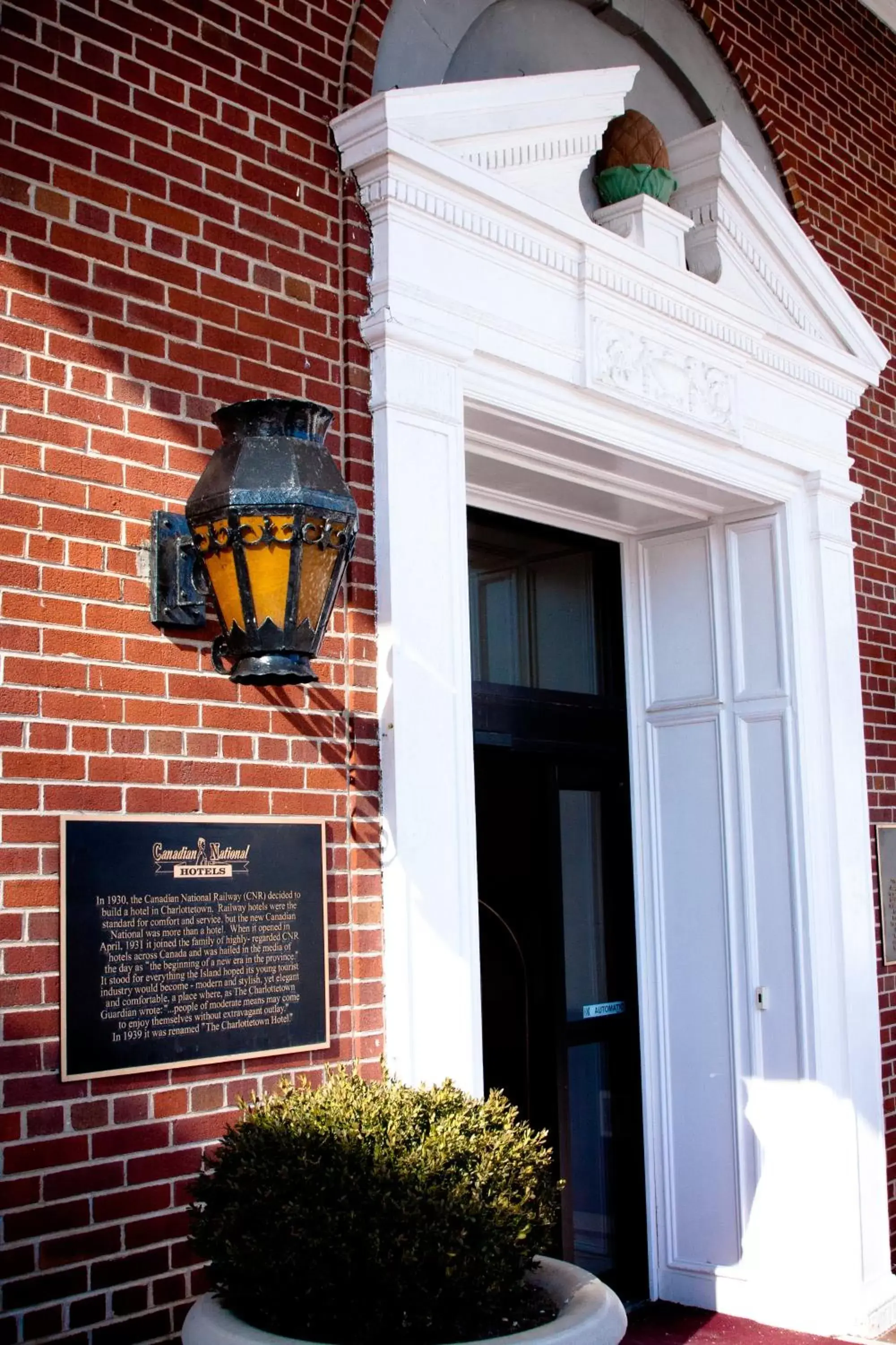 Facade/entrance in Rodd Charlottetown