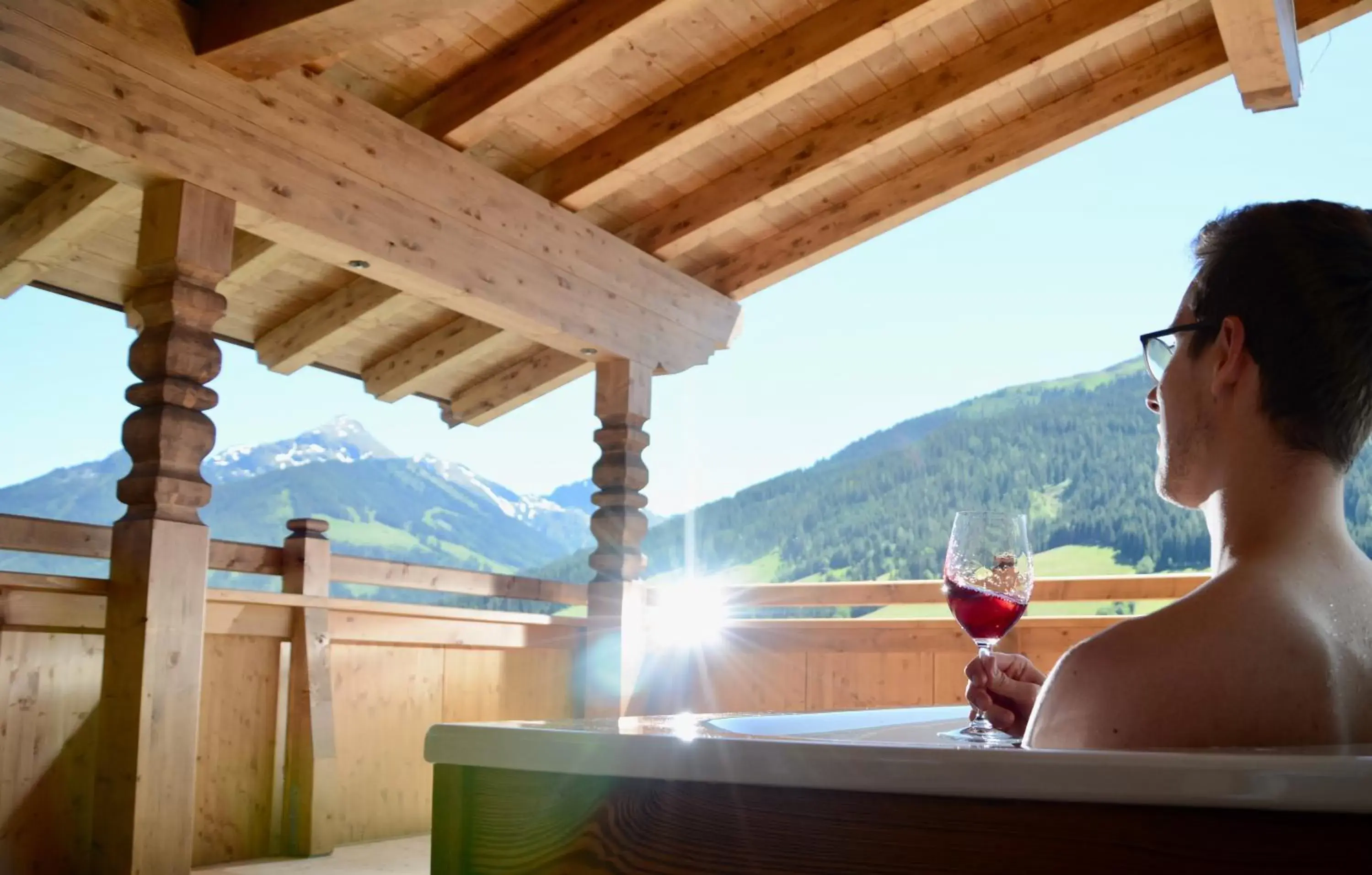 Deluxe Double Room in Boutiquehotel die Alpbacherin 4 Sterne Superior Deluxe Double Room in Boutiquehotel die Alpbacherin 4 Sterne Superior