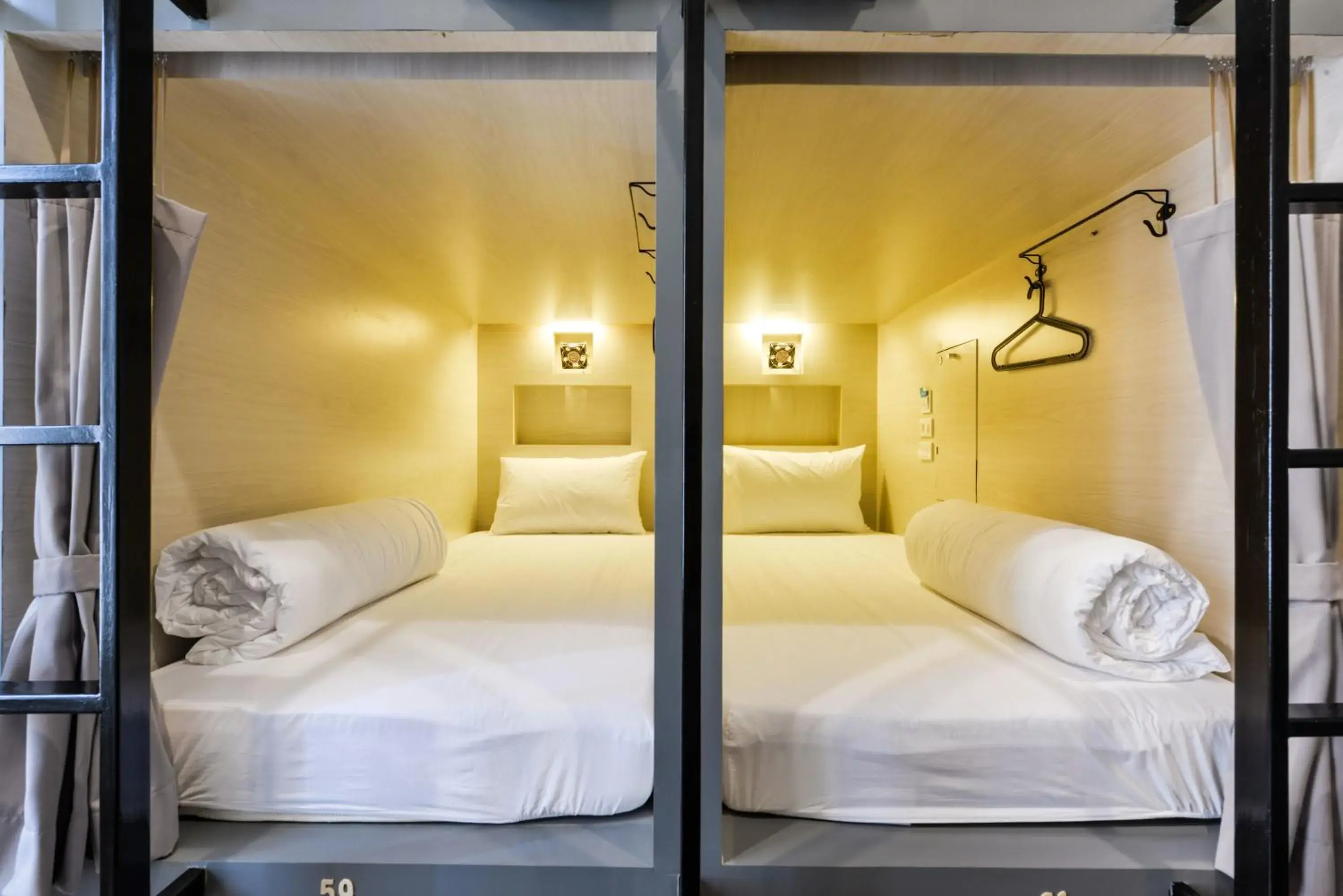 bunk bed, Bed in The Cube Hostel