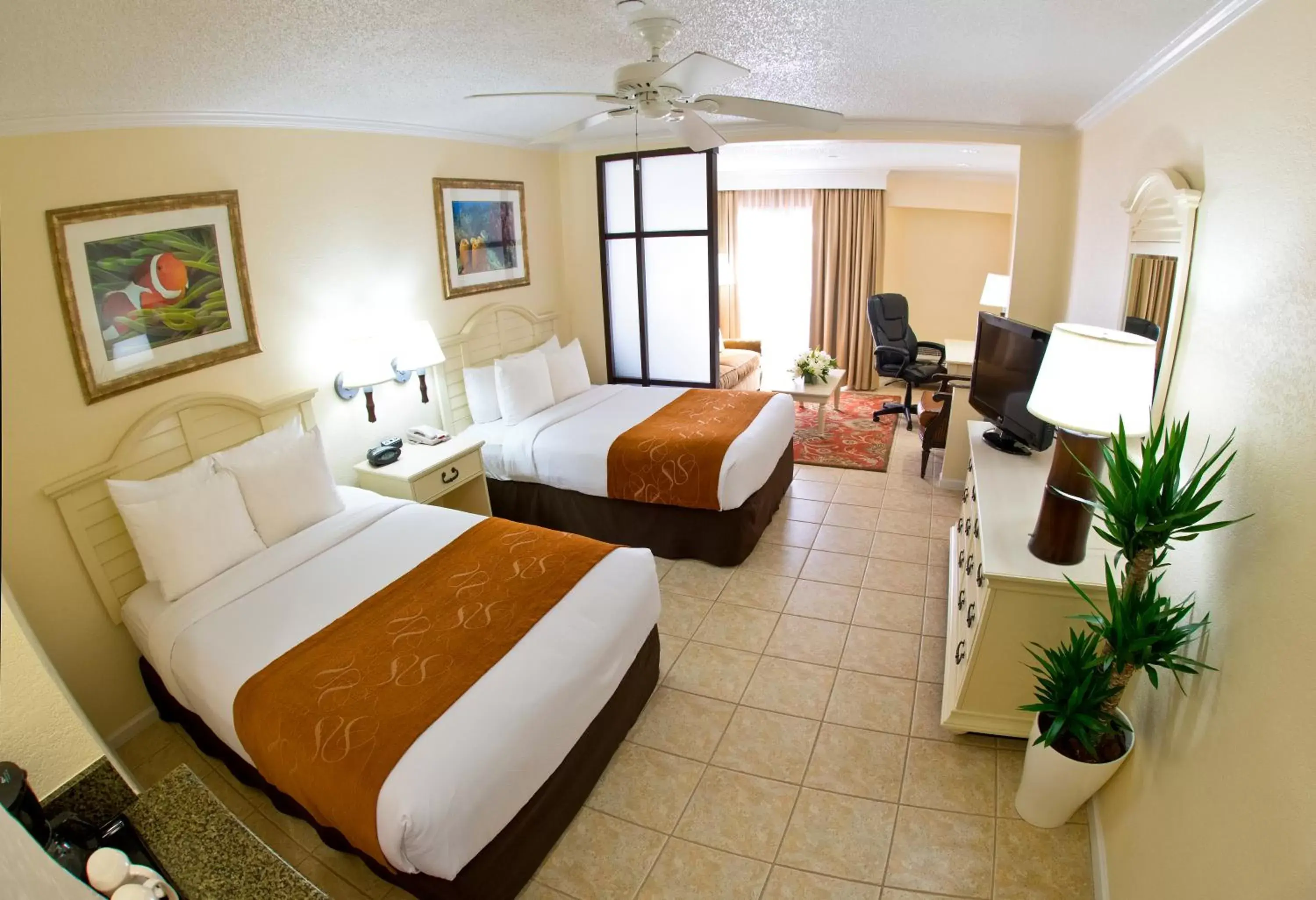 Bedroom in Comfort Suites Paradise Island