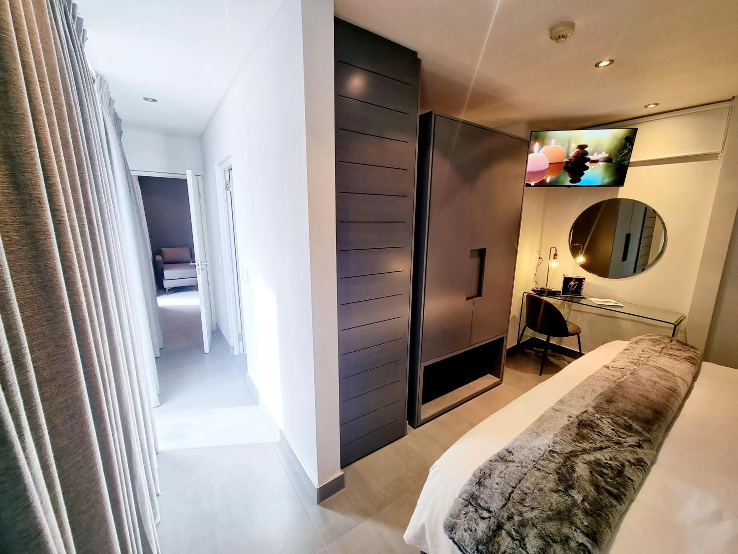 Bed in Atlantic Affair Boutique Hotel