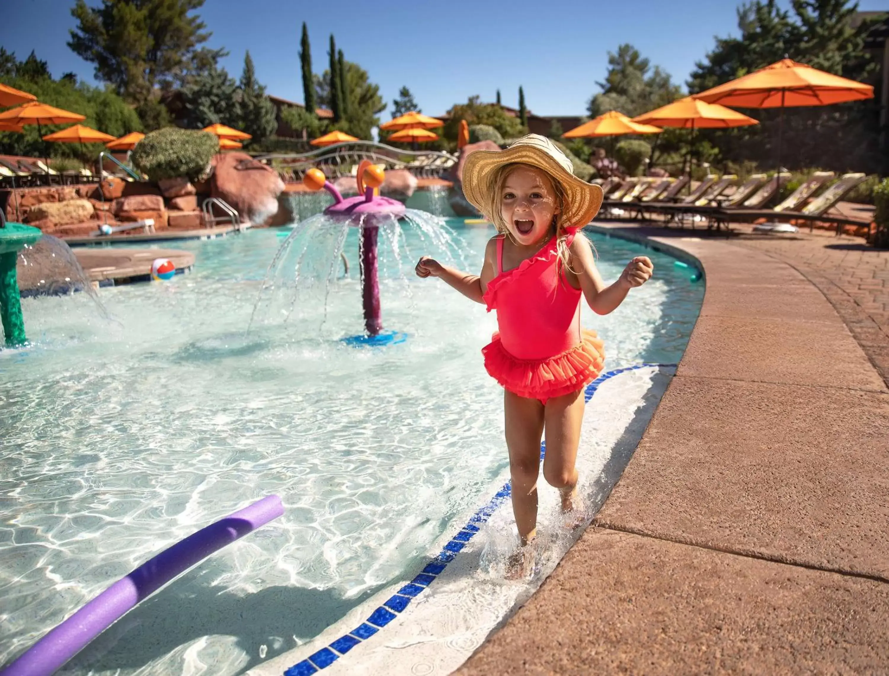 Pool view, Children in Hilton Sedona Resort at Bell Rock