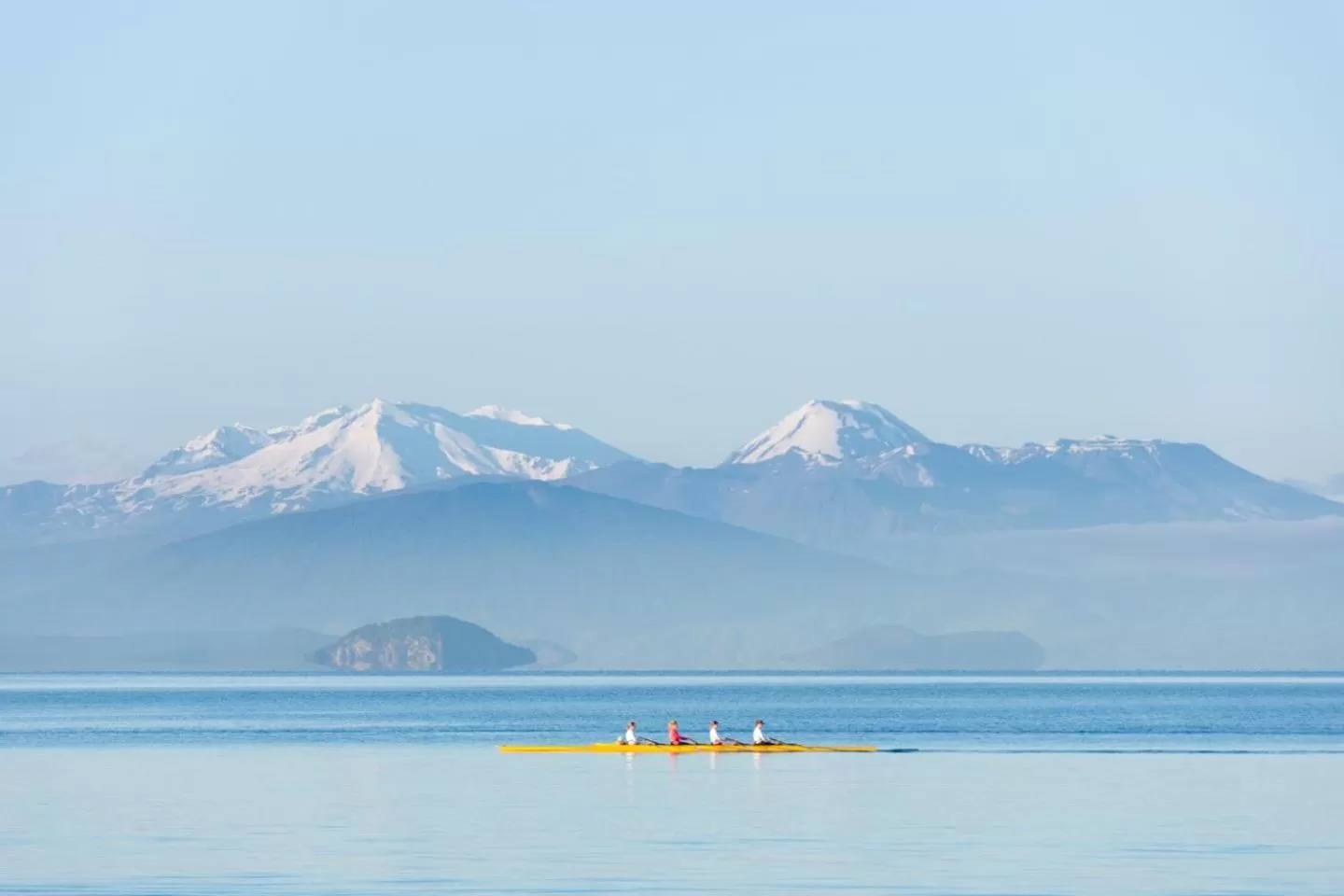 Natural landscape in Alpine Lake Motel