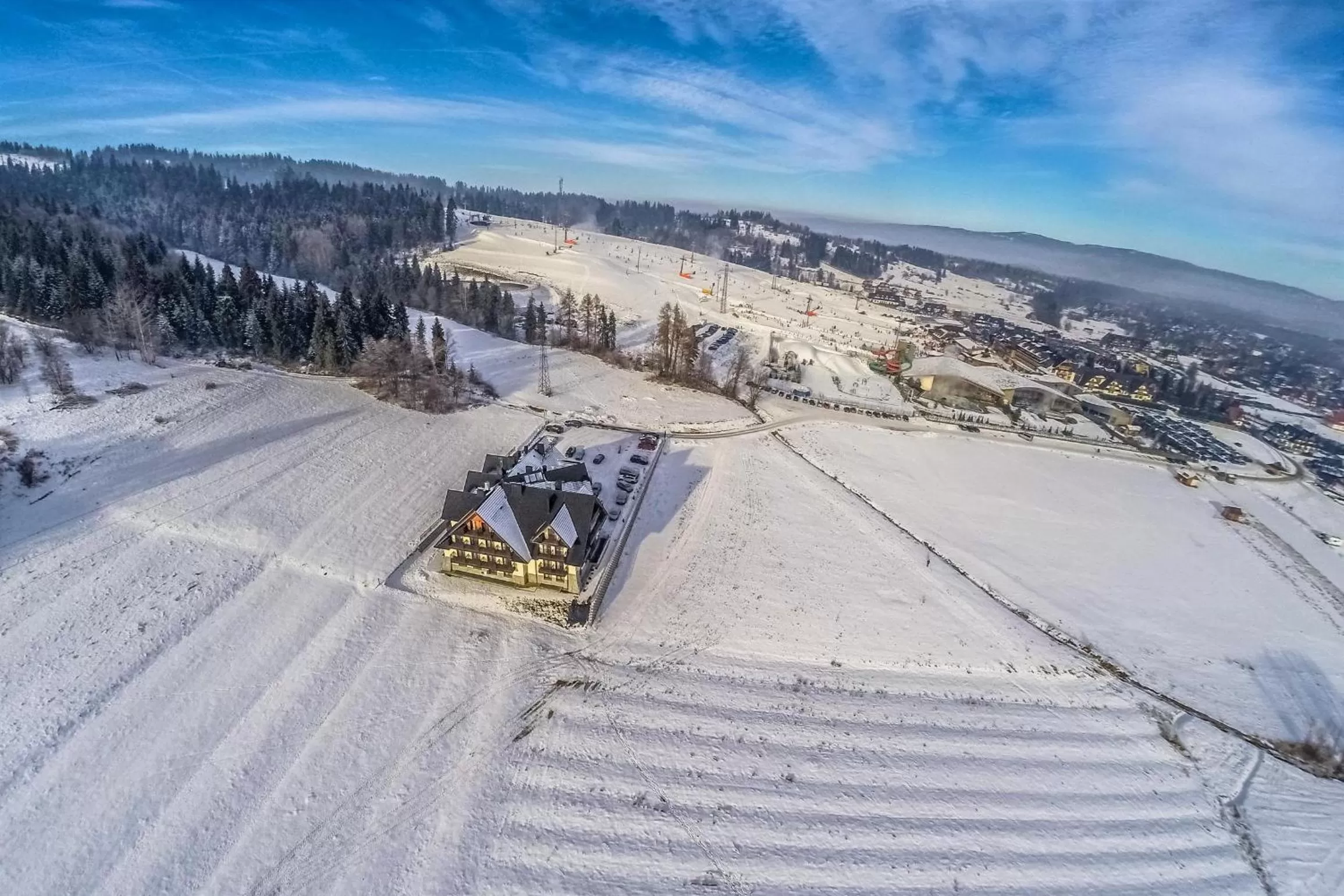 Bird's eye view in Hotel Górski