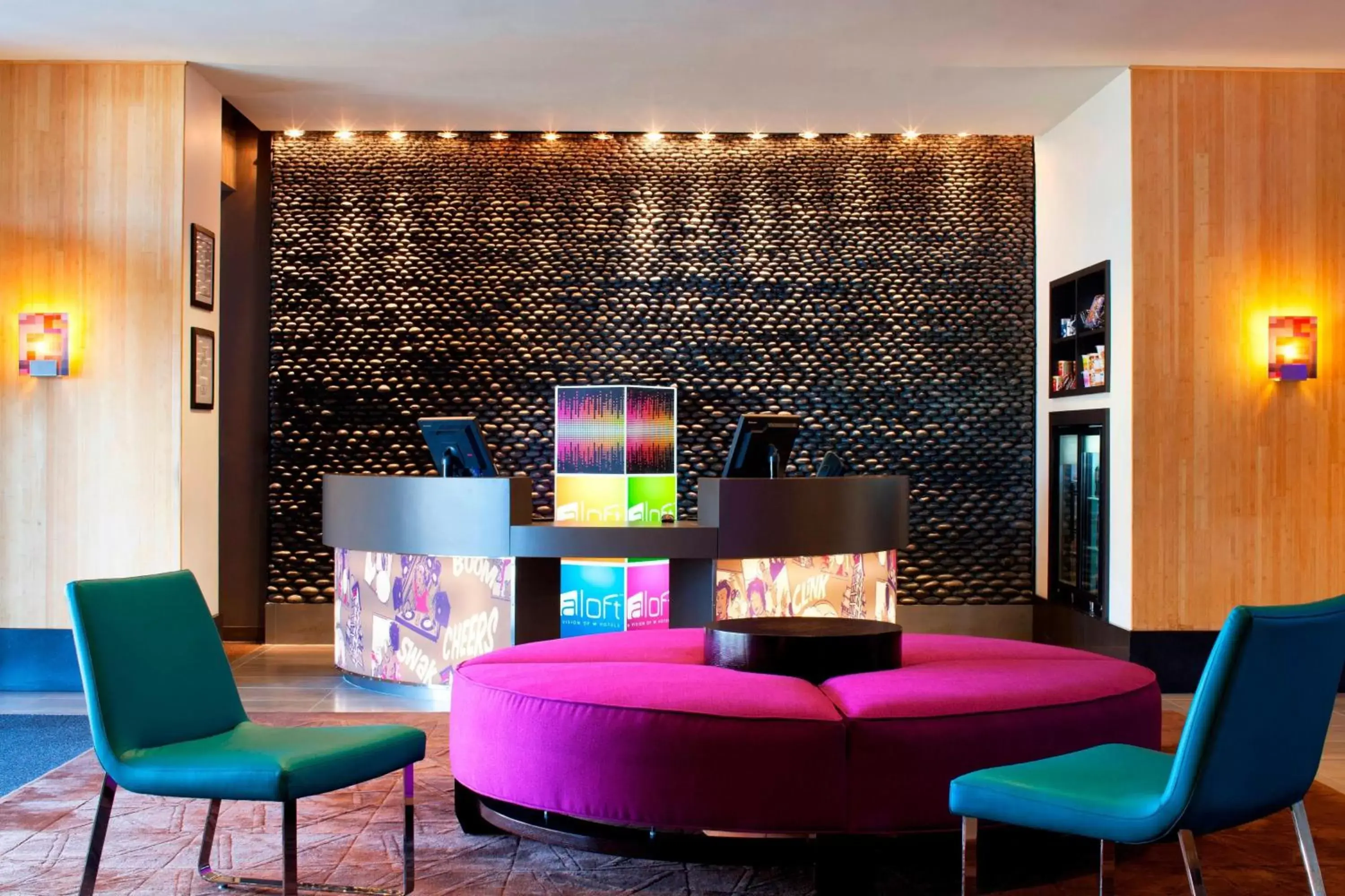 Lobby or reception in Aloft Silicon Valley
