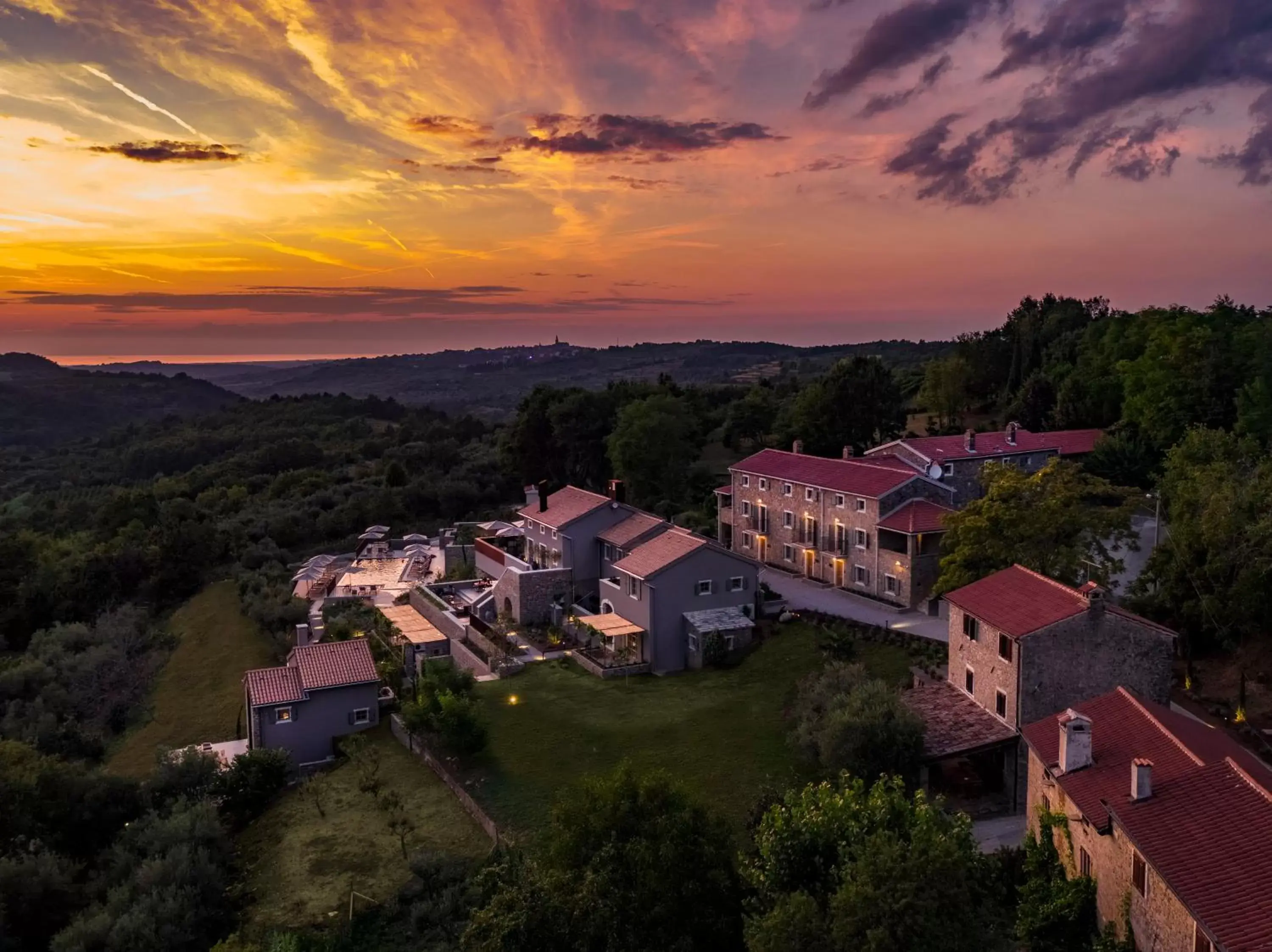 Bird's eye view, Bird's-eye View in San Canzian Village & Hotel