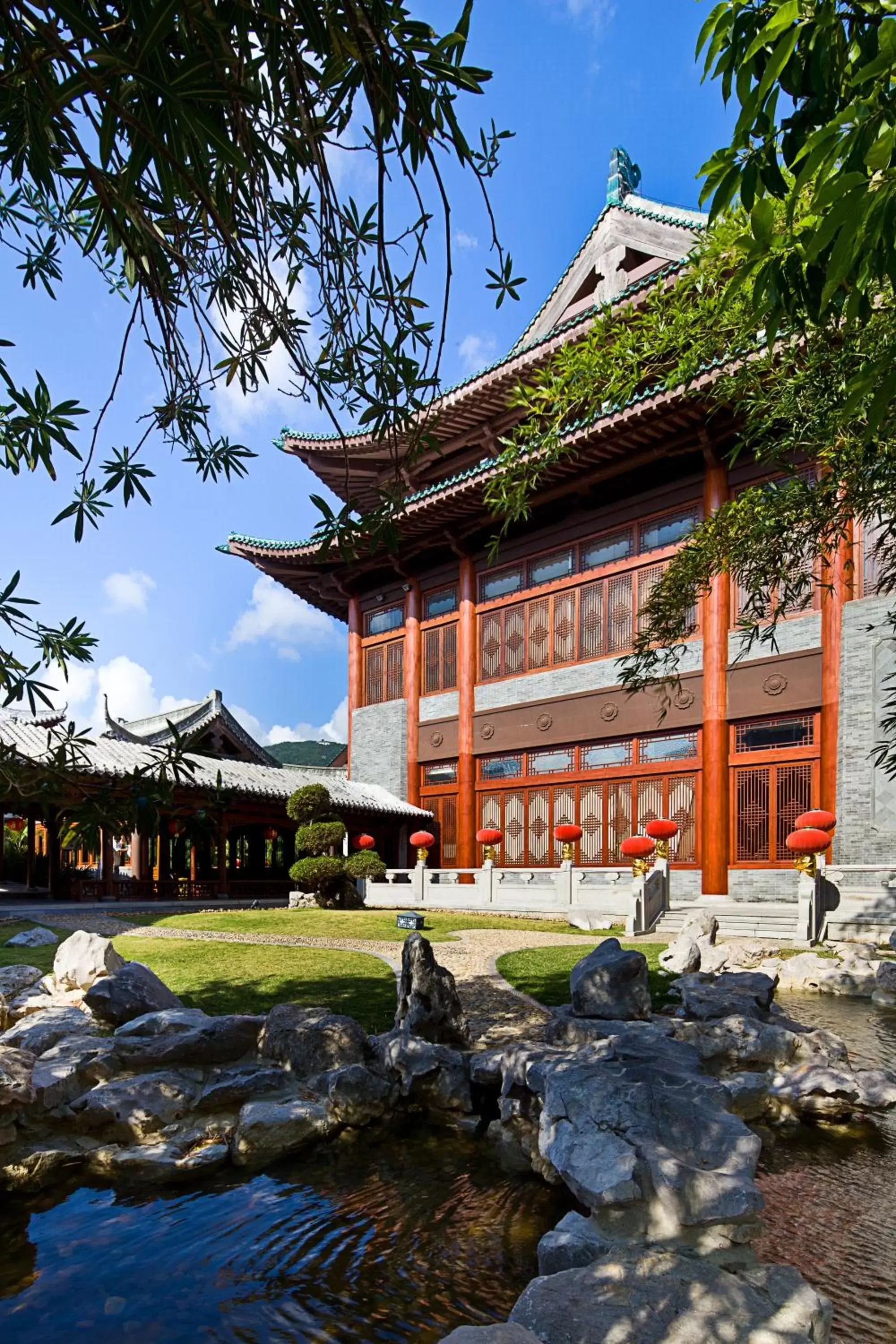 Decorative detail, Property Building in Huayu Resort & Spa Yalong Bay Sanya