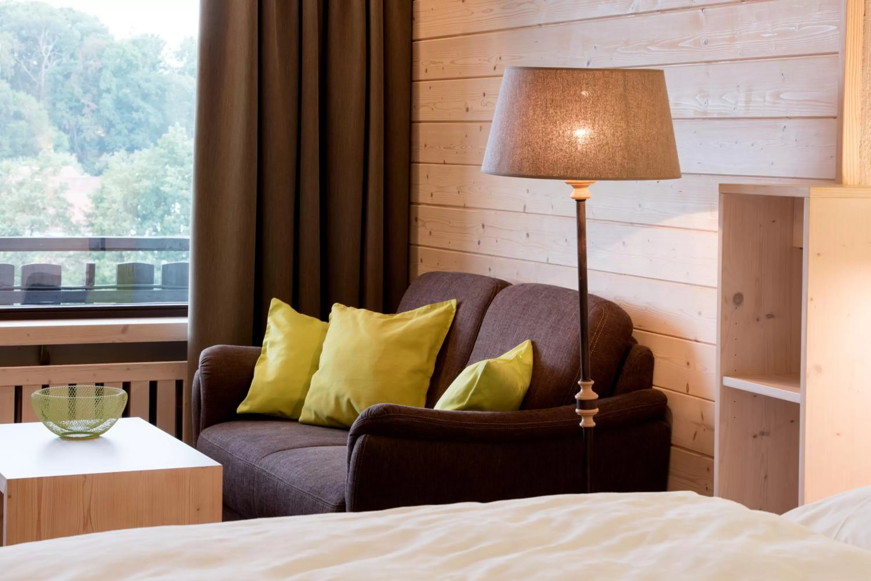 Garden view in Landhotel Lortz