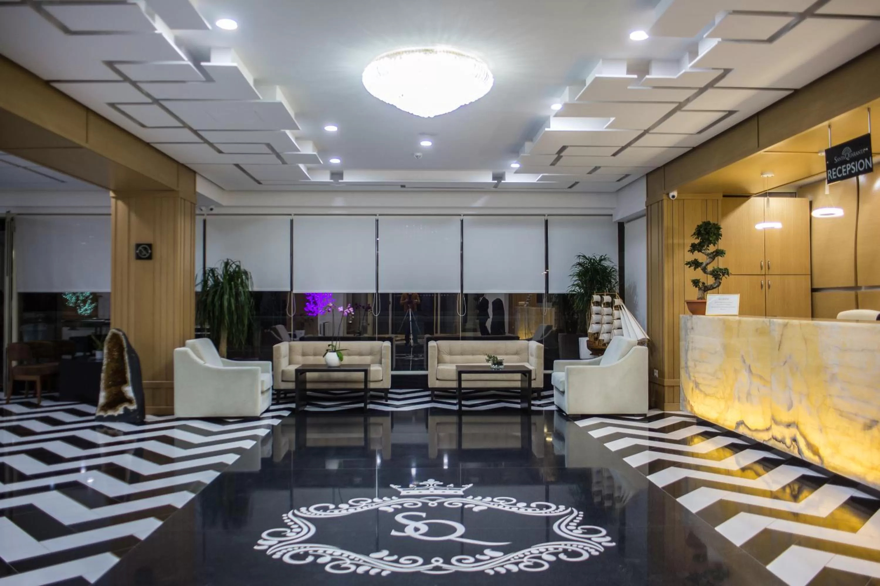Lobby or reception in Santa Quaranta Premium Resort