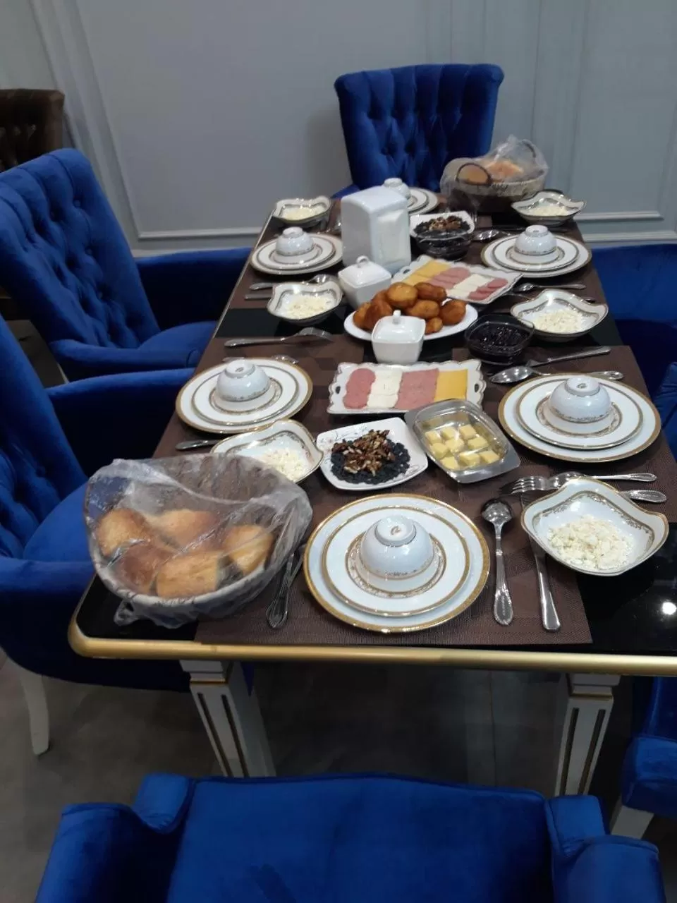 Breakfast in Suleyman hotel