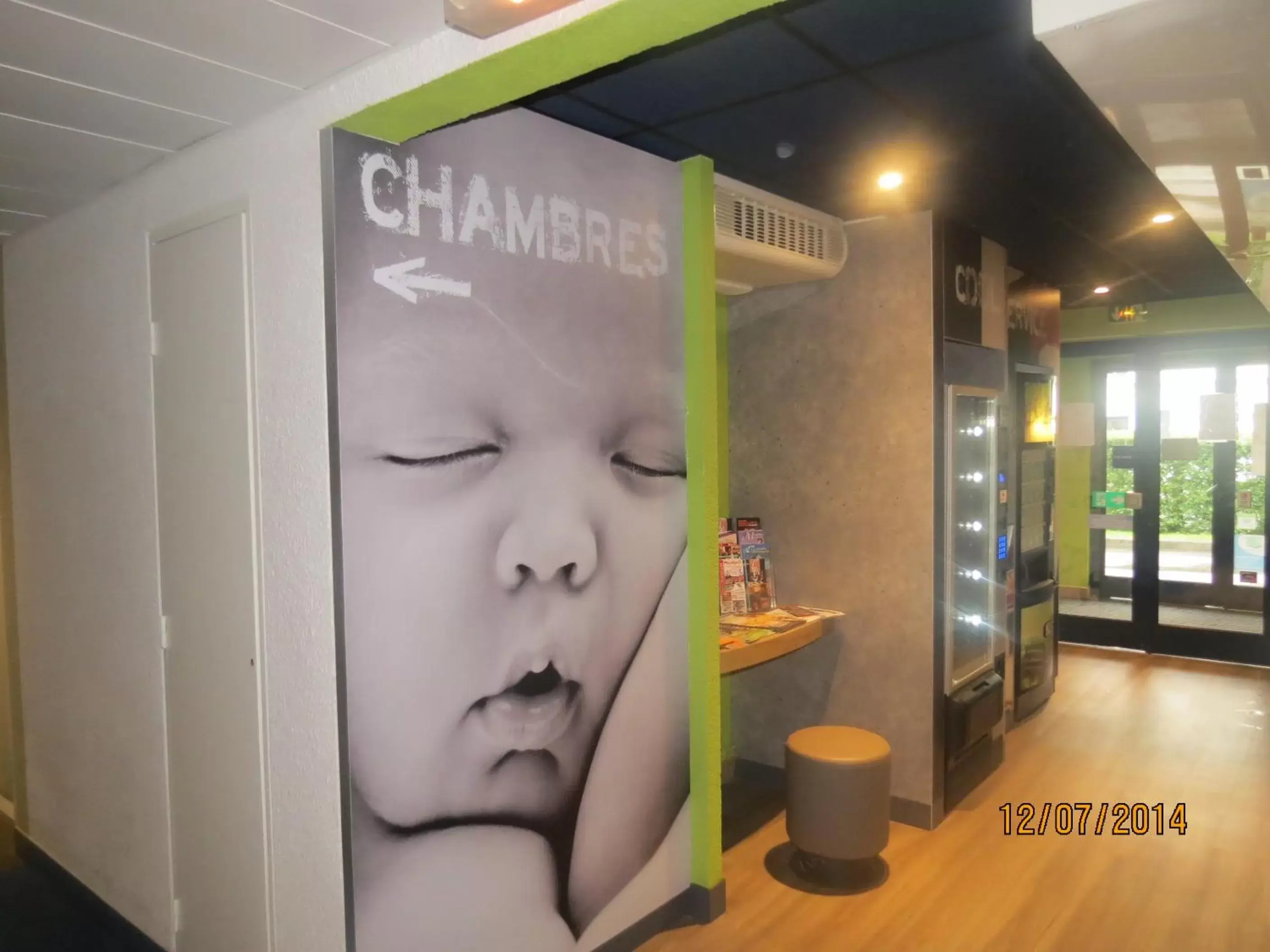 Lobby or reception in ibis budget Remiremont