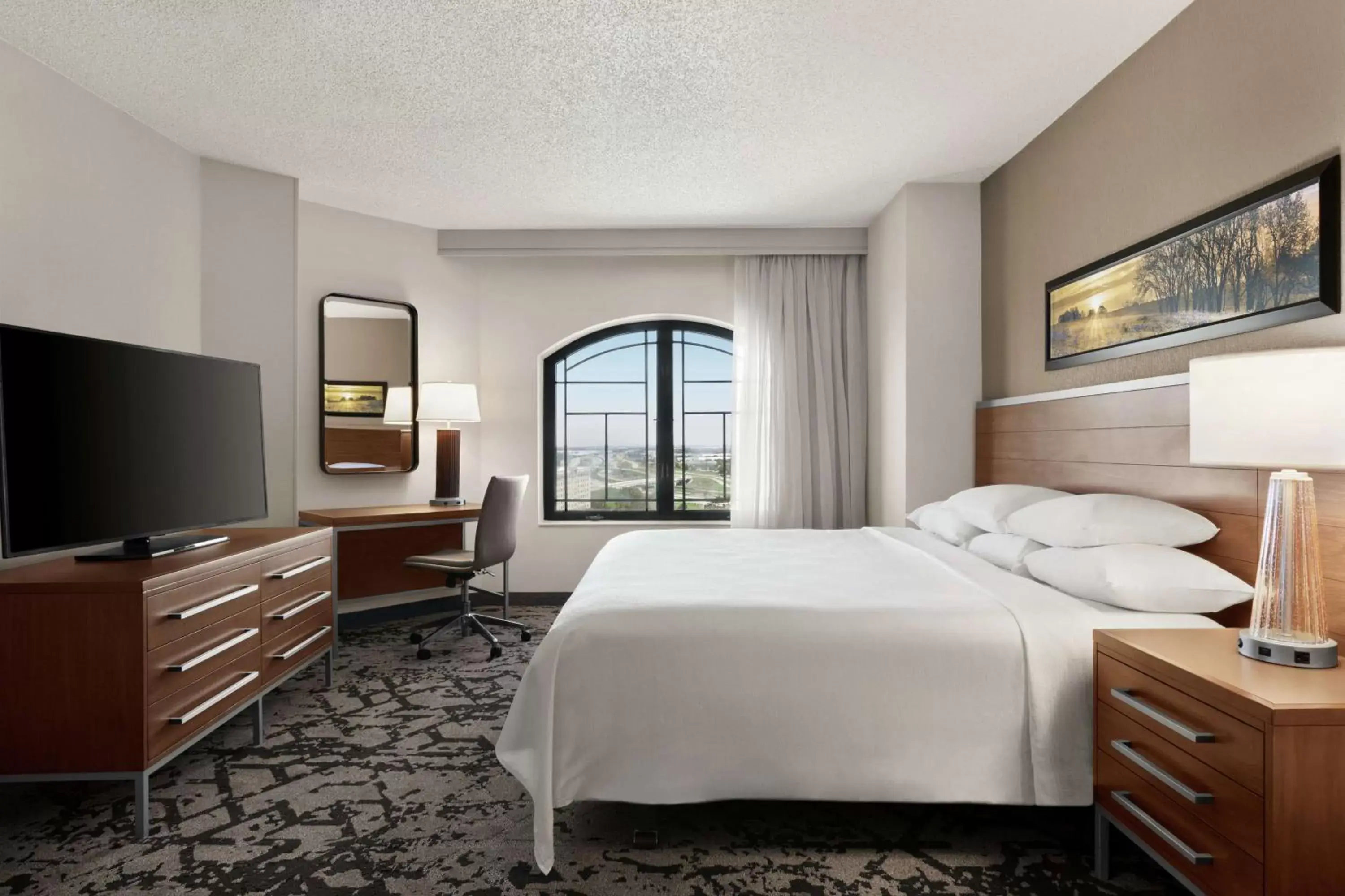 Bedroom in Embassy Suites Dallas - DFW Airport North