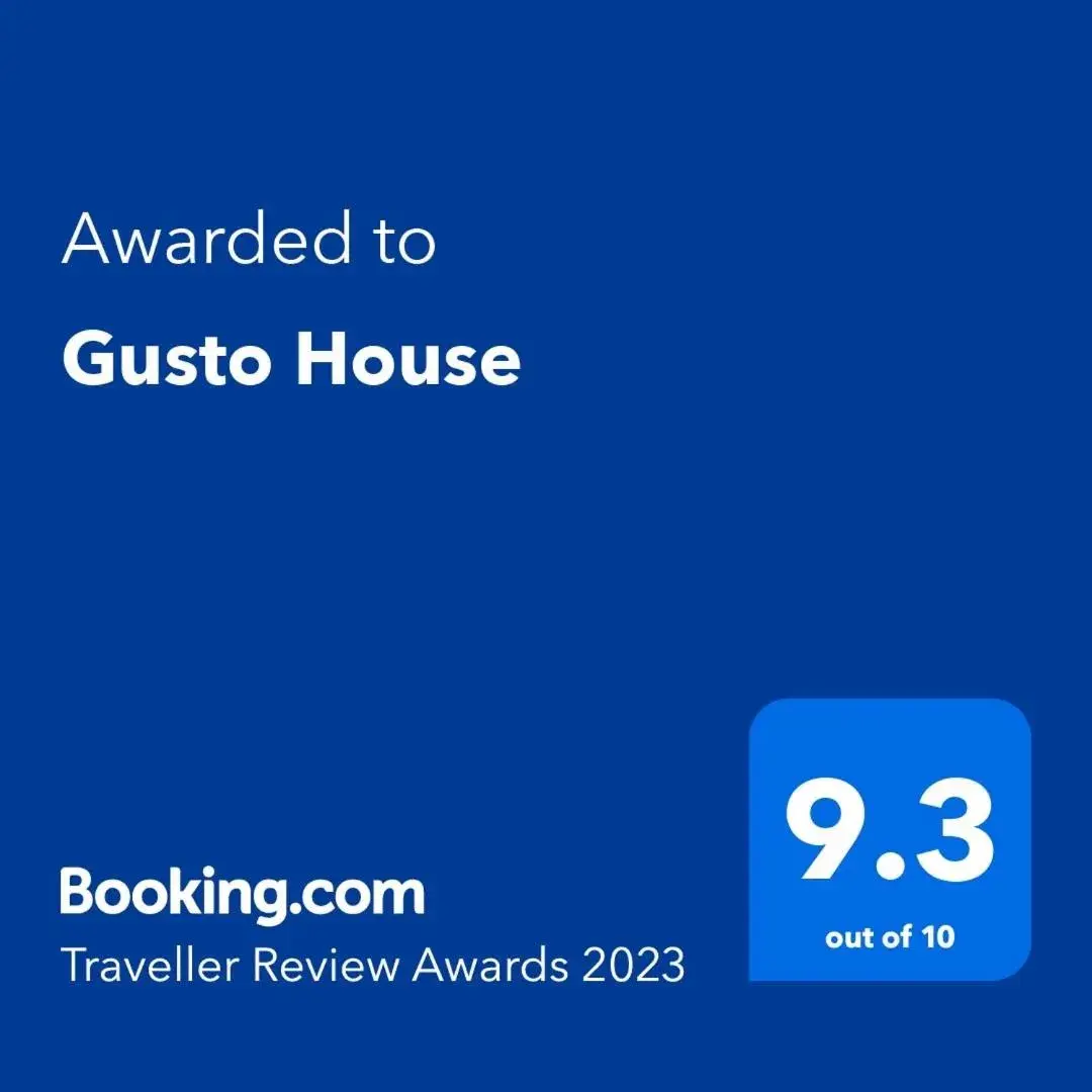 Logo/Certificate/Sign/Award in Gusto House (SHA Extra Plus)