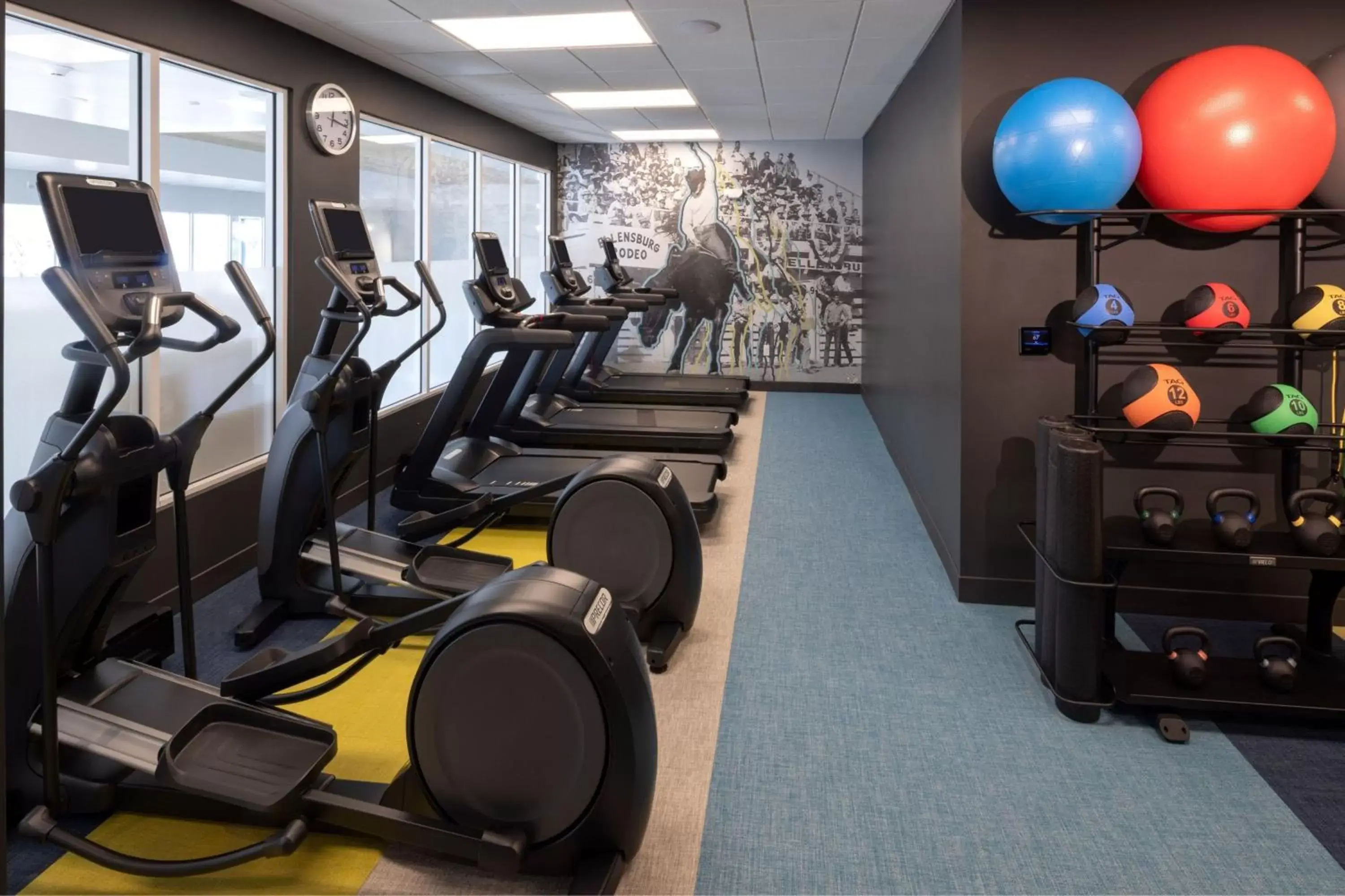 Fitness centre/facilities, Fitness Center/Facilities in TownePlace Suites by Marriott Ellensburg