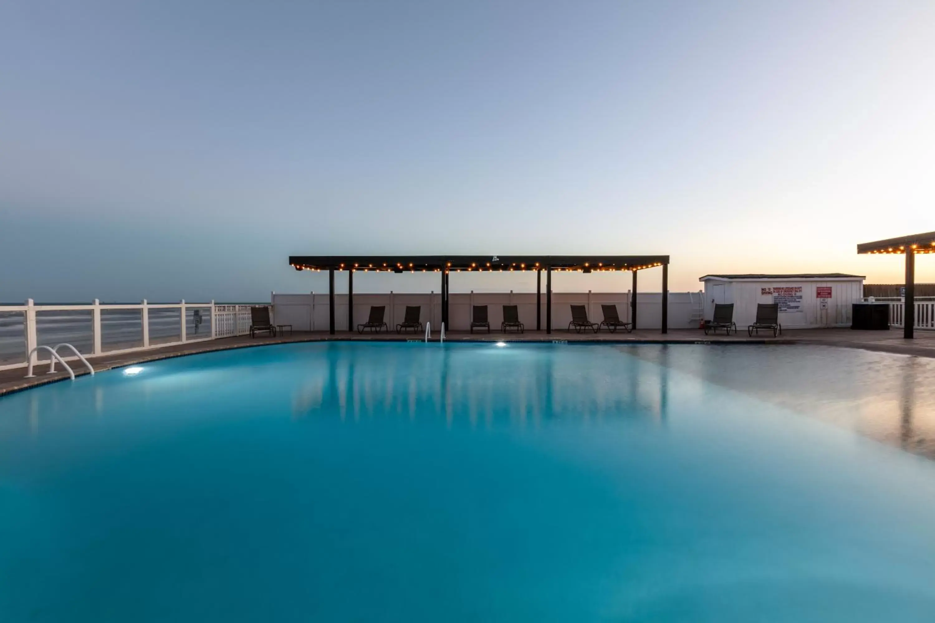 Swimming Pool in Wyndham Corpus Christi Resort North Padre Island