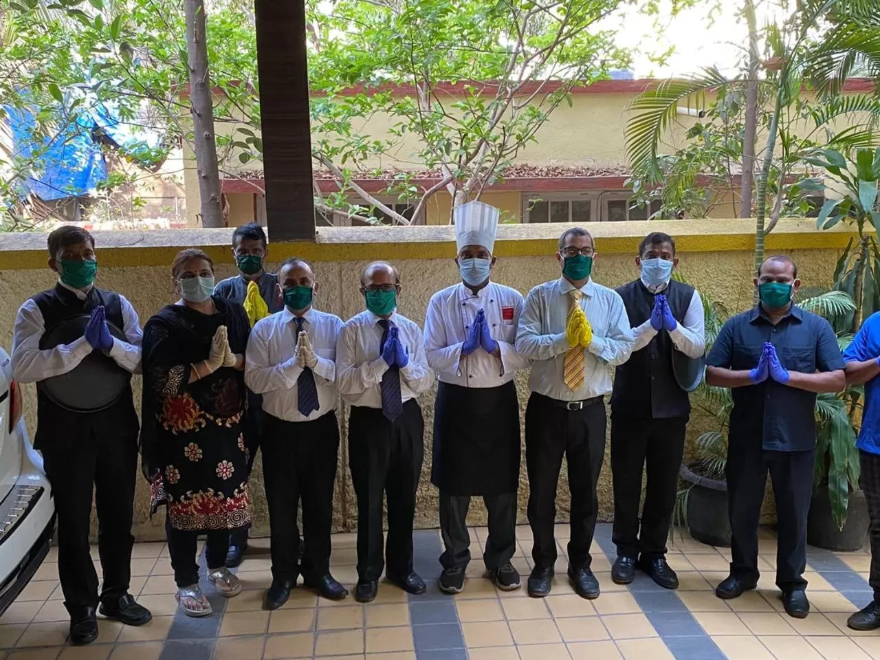 Staff in Hotel Plaza