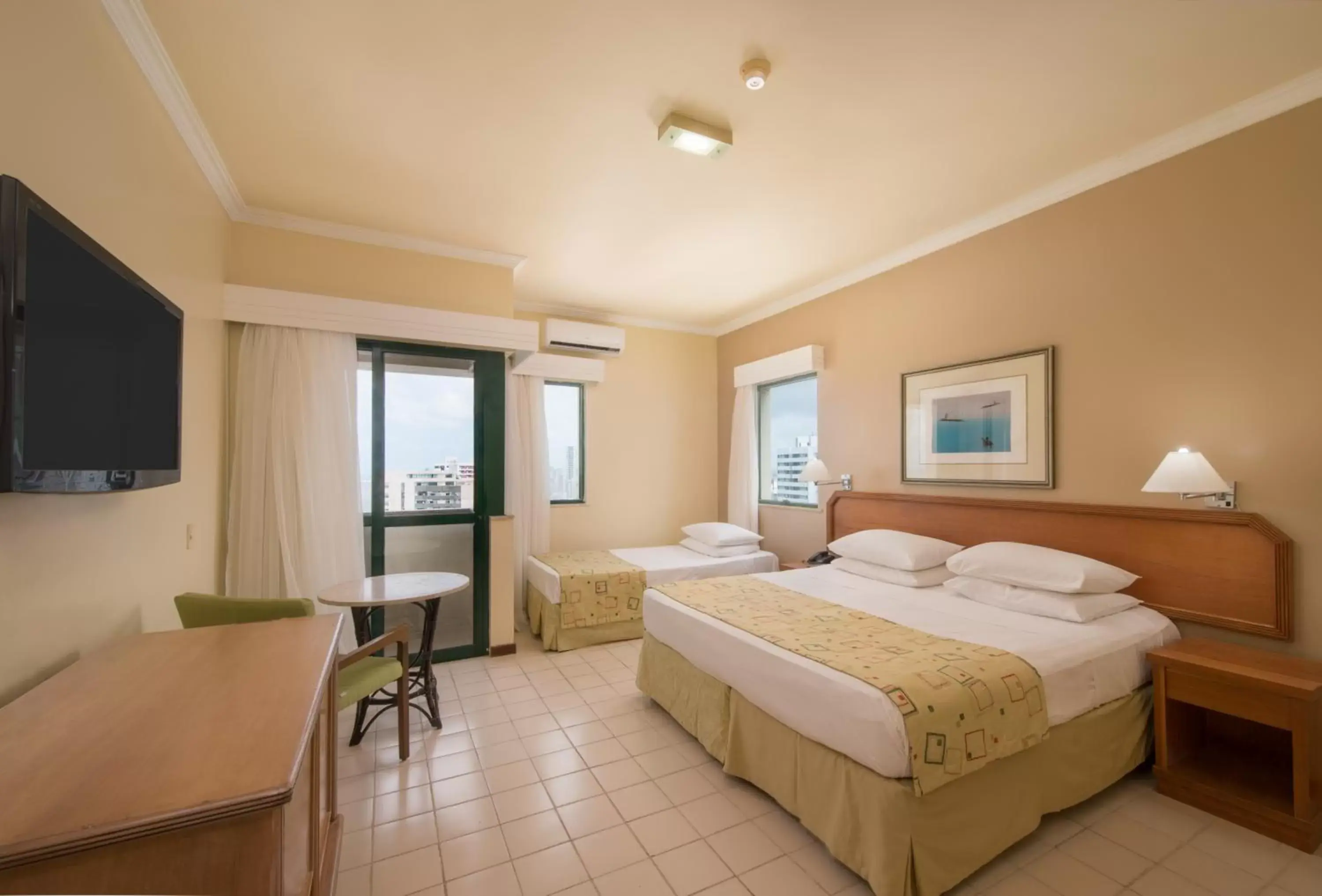 Bed in Costa Mar Recife Hotel by Atlantica