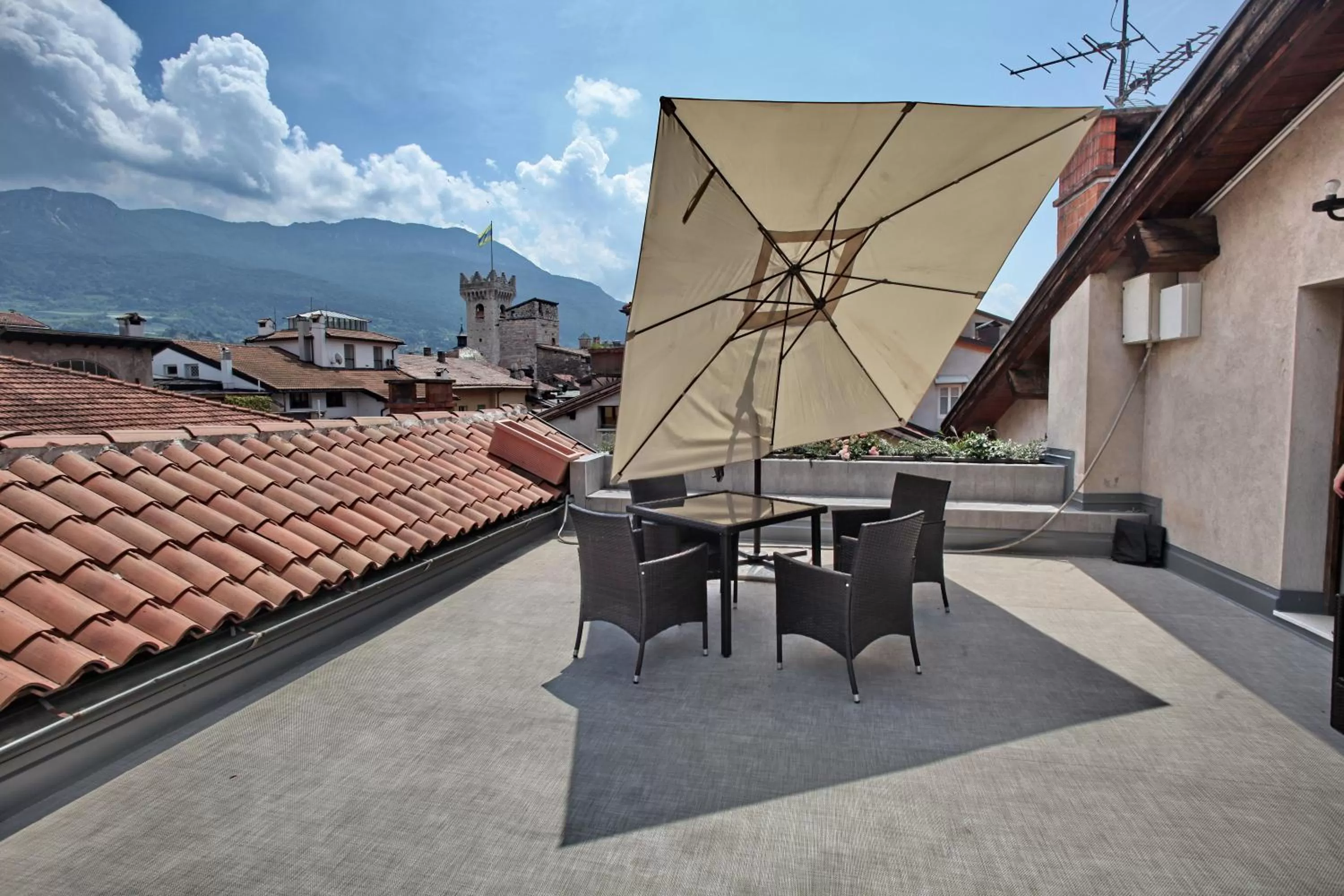 Balcony/Terrace in Albergo Accademia