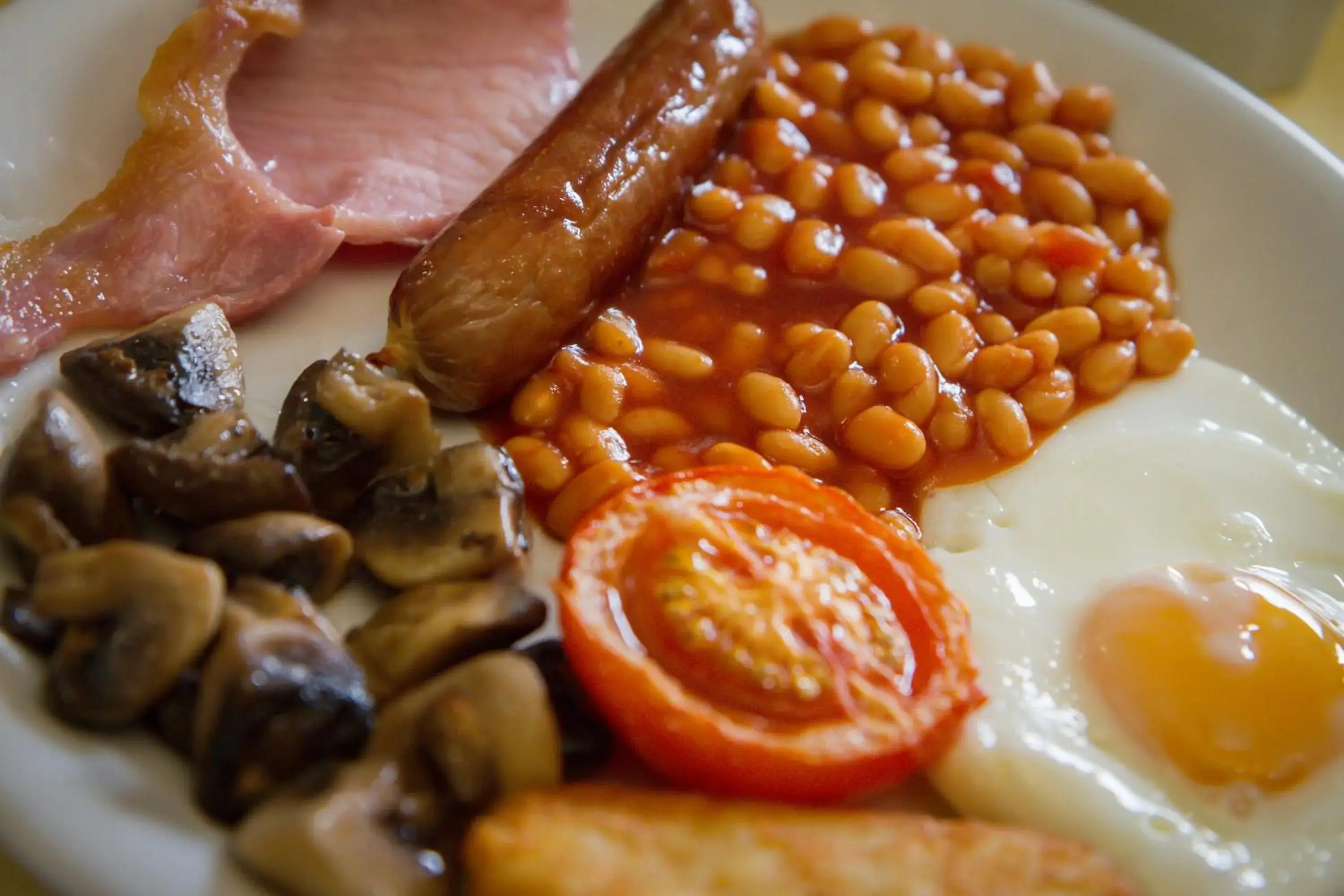 English/Irish breakfast, Food in Maples Hotel