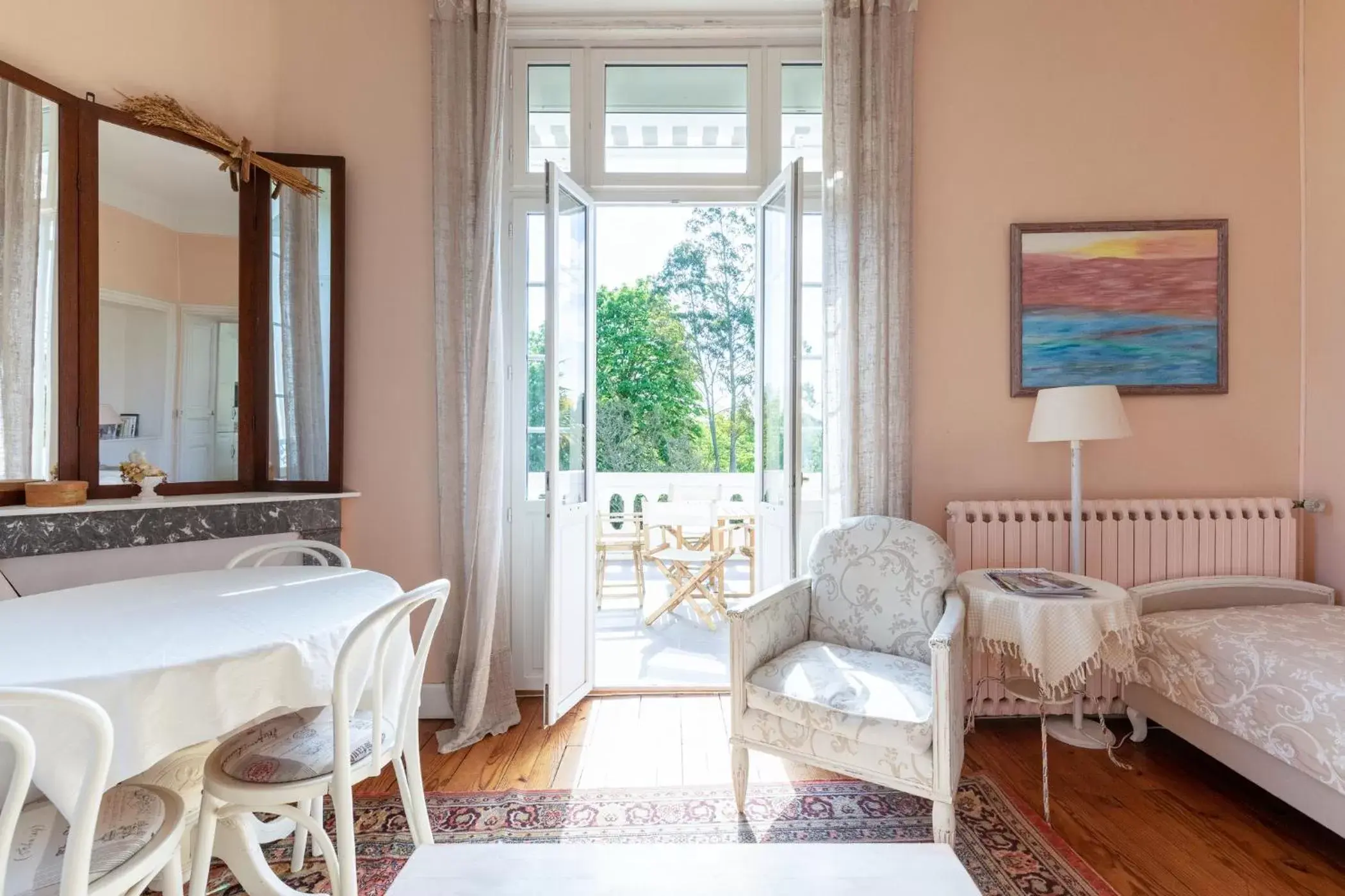 Living room in Domaine de Bassilour