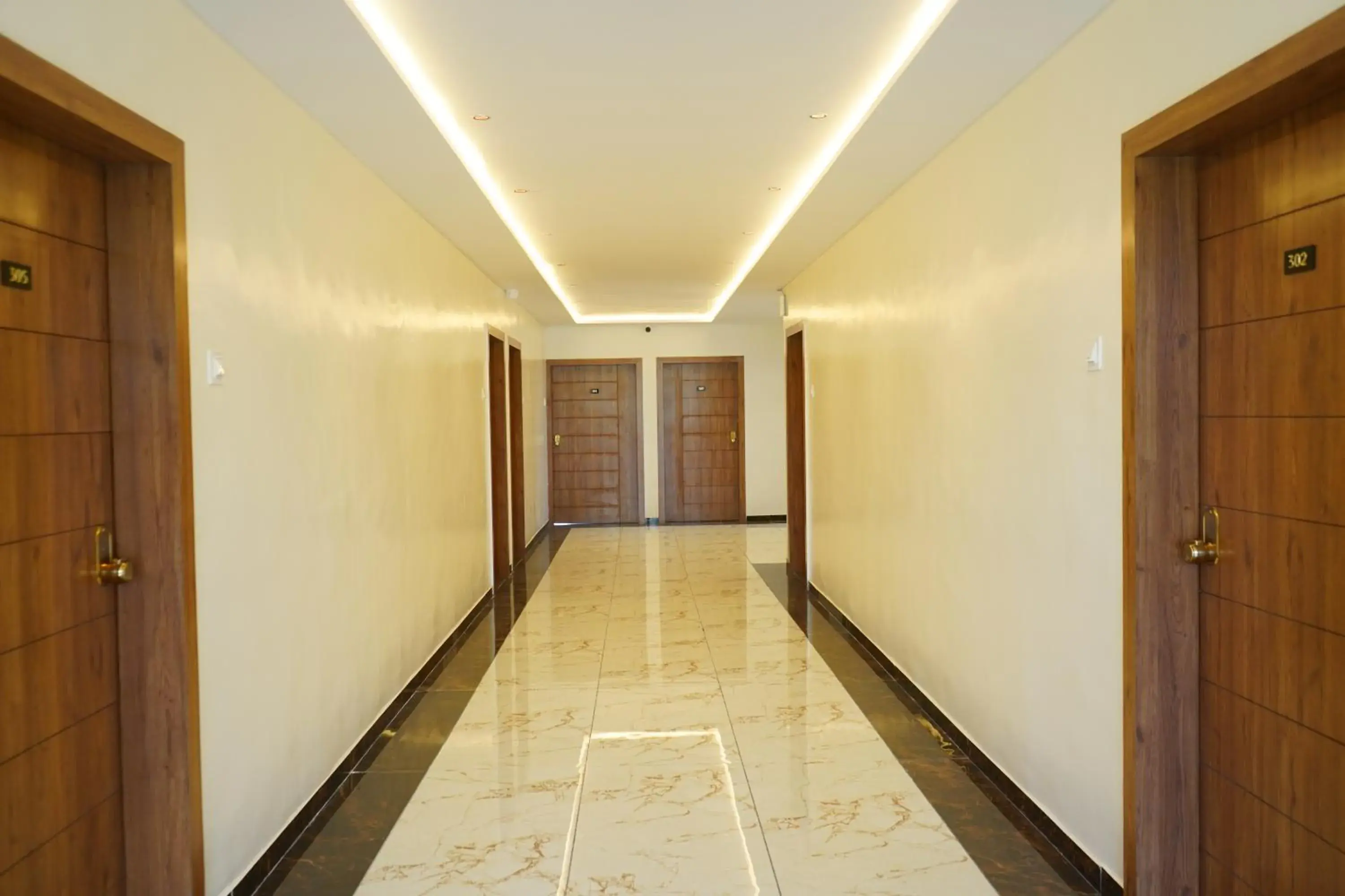 Lobby or reception in Hotel Madhavan International