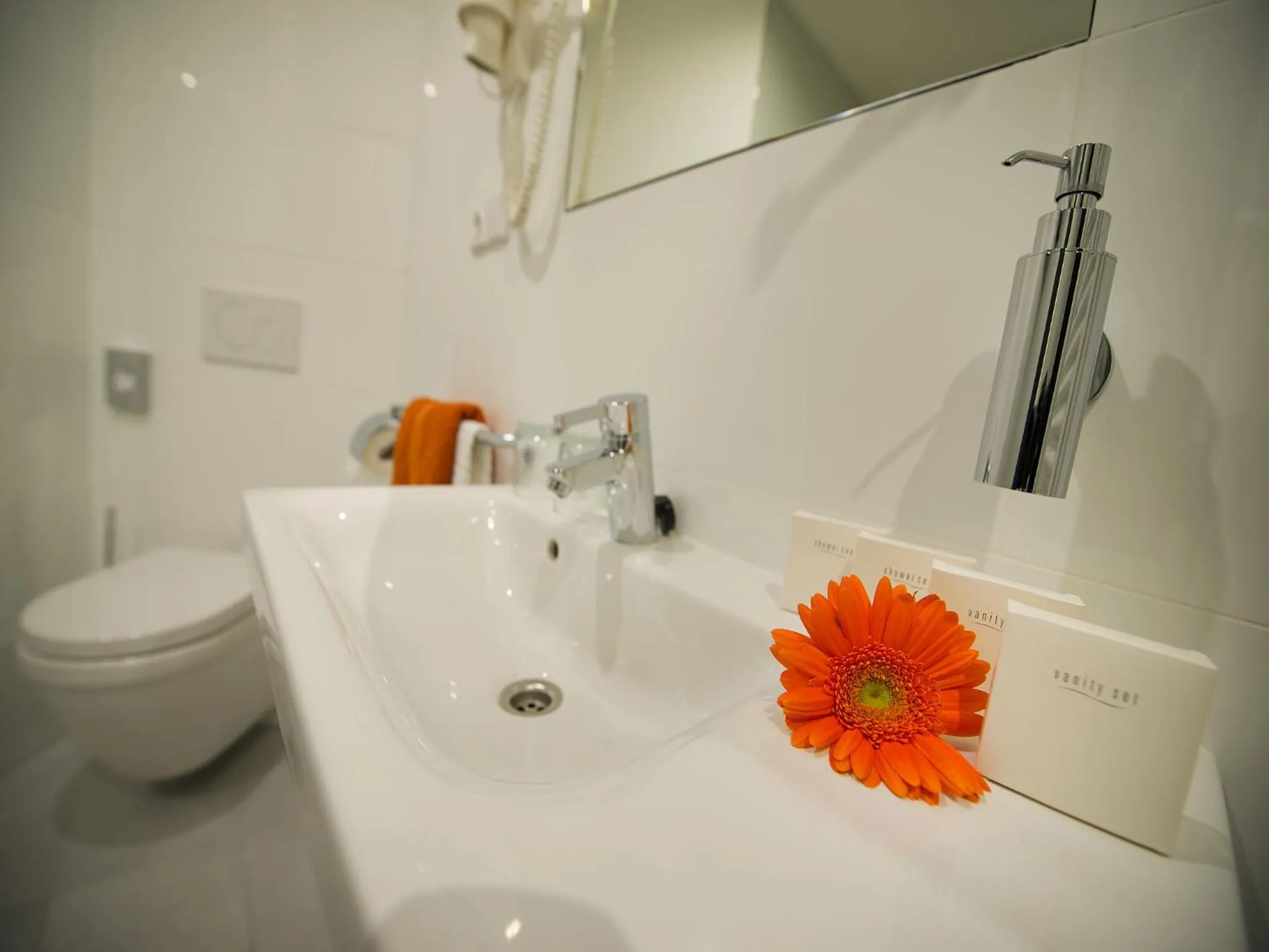 Bathroom in EA Business Hotel Jihlava