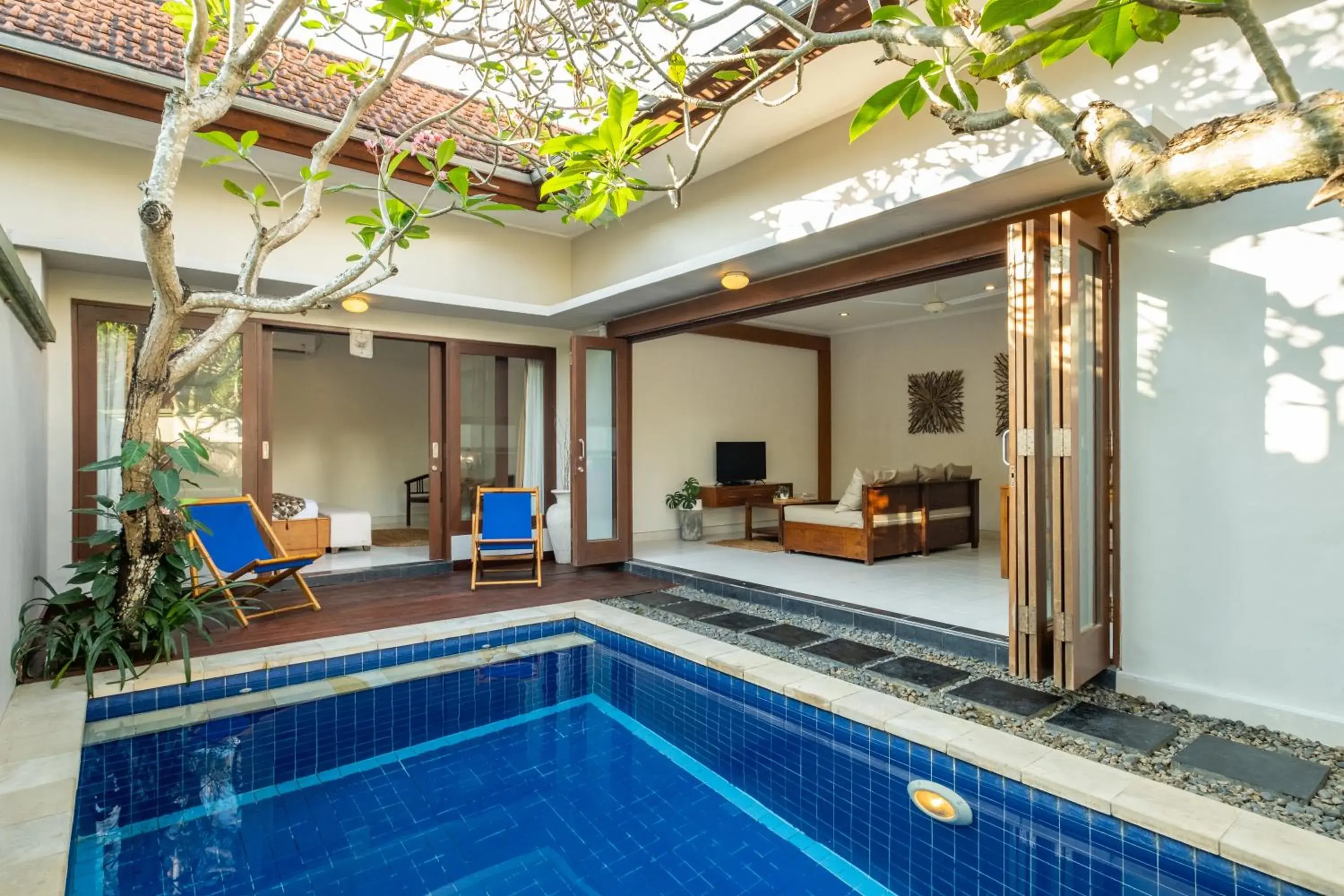 Swimming Pool in Villa Tukad Alit