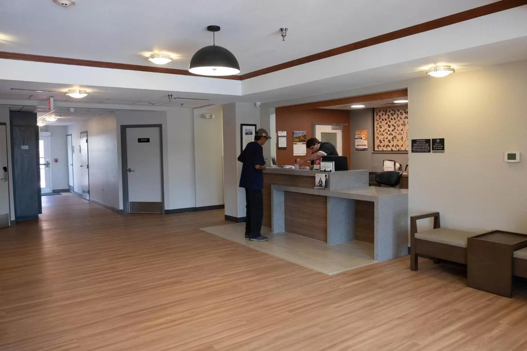 Property building, Lobby/Reception in Candlewood Suites Sheridan, an IHG Hotel