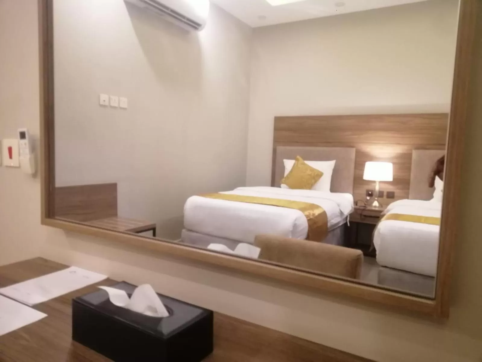 Bed in Vital House Apartments