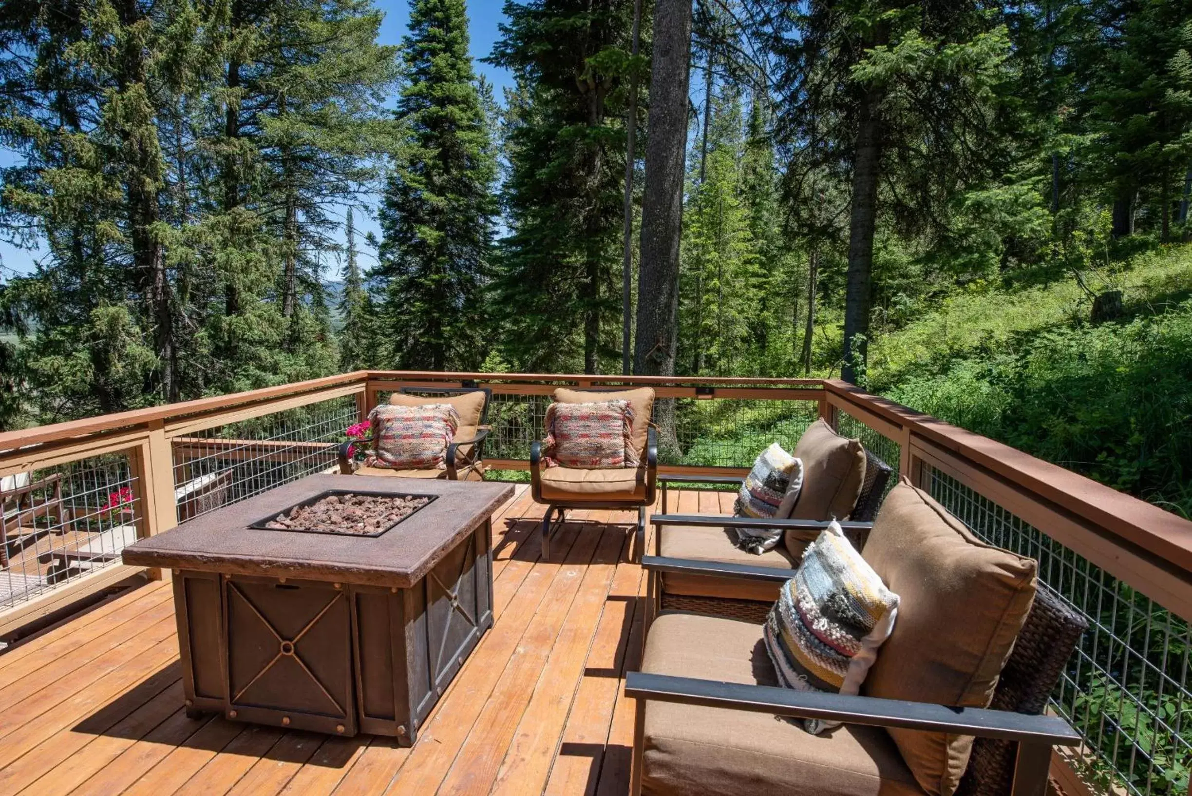 Patio in Jackson Hole Hideout