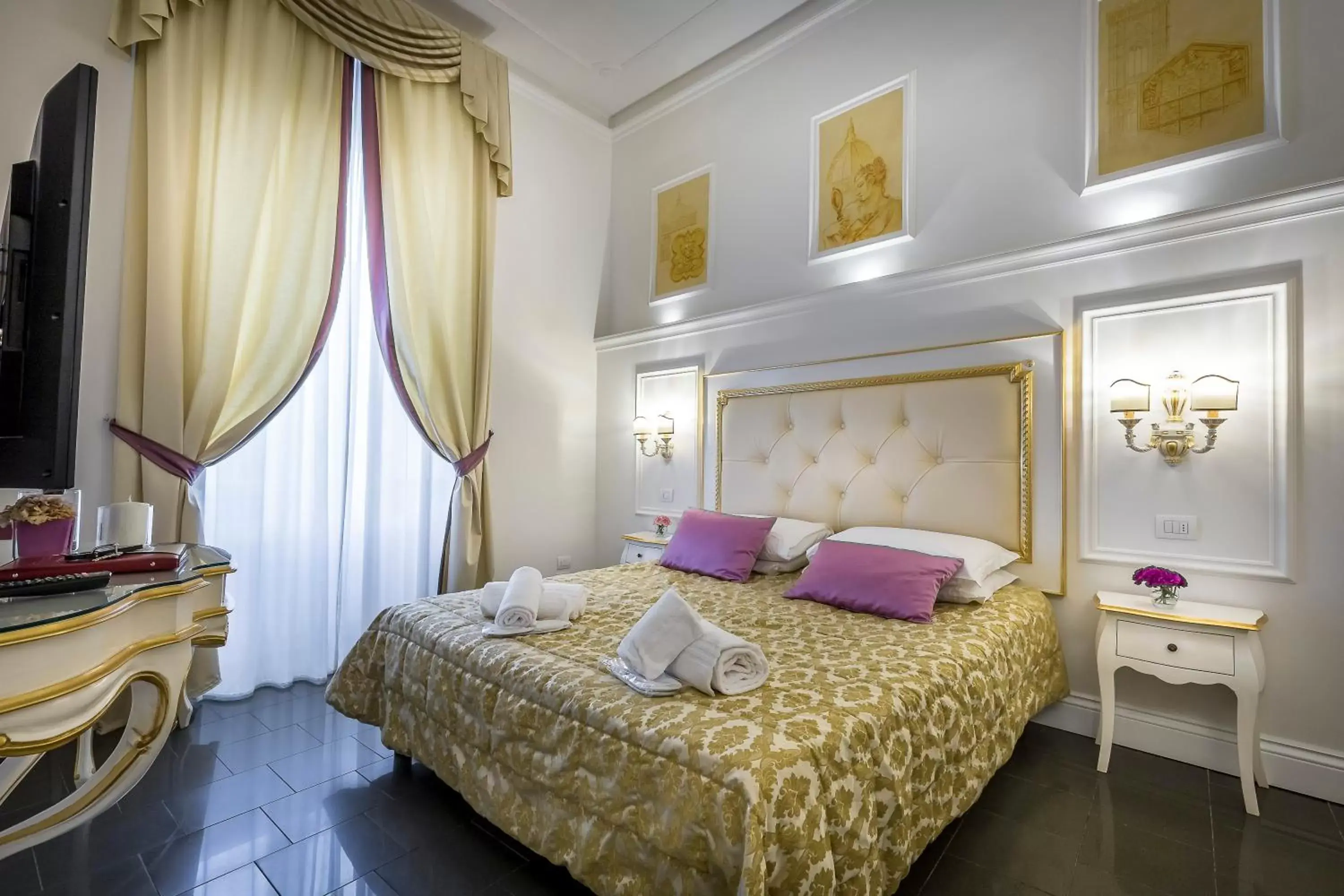 Bedroom, Bed in B&B La Terrazza Sul Duomo