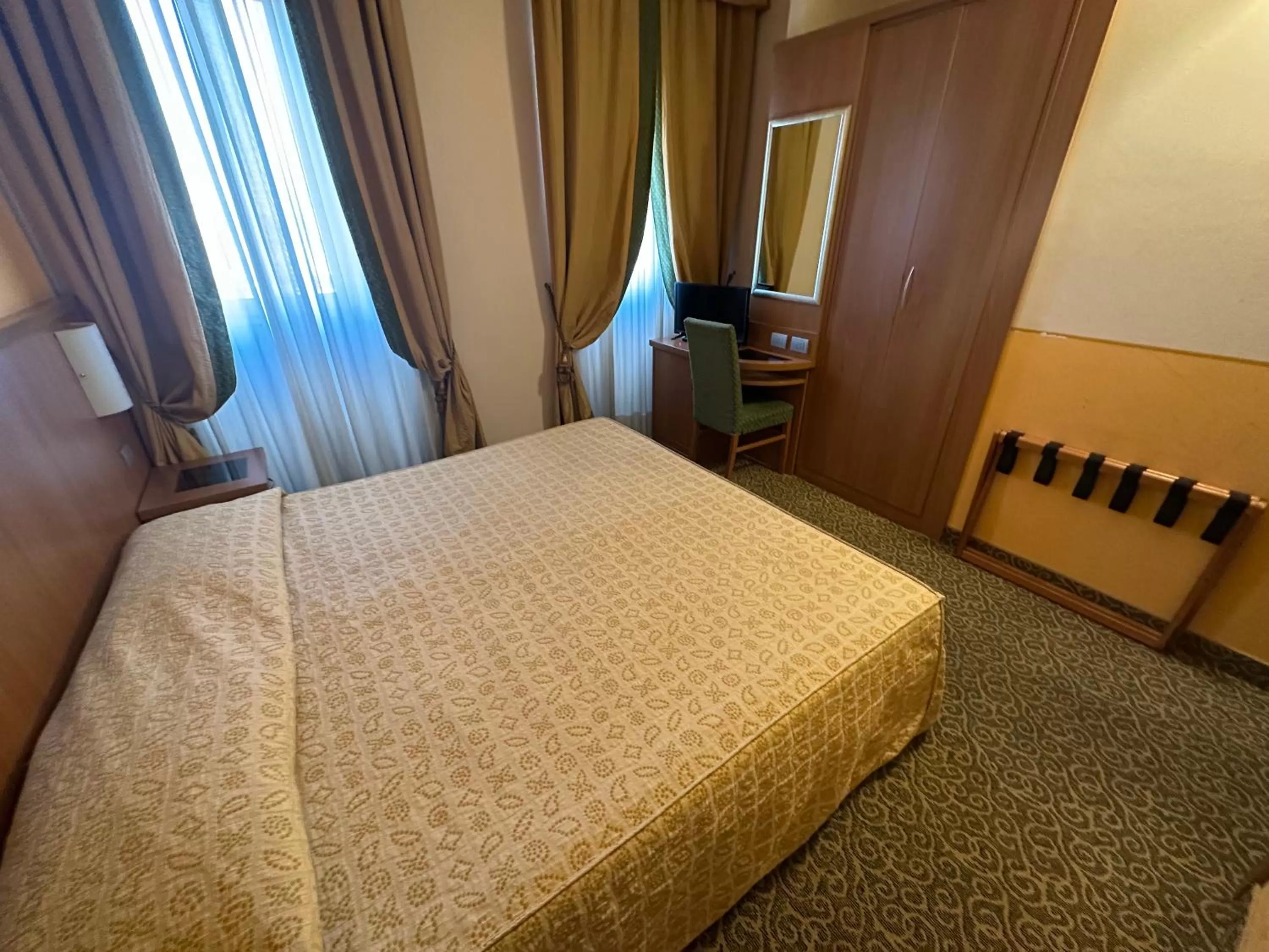 Bed in Hotel Kristall