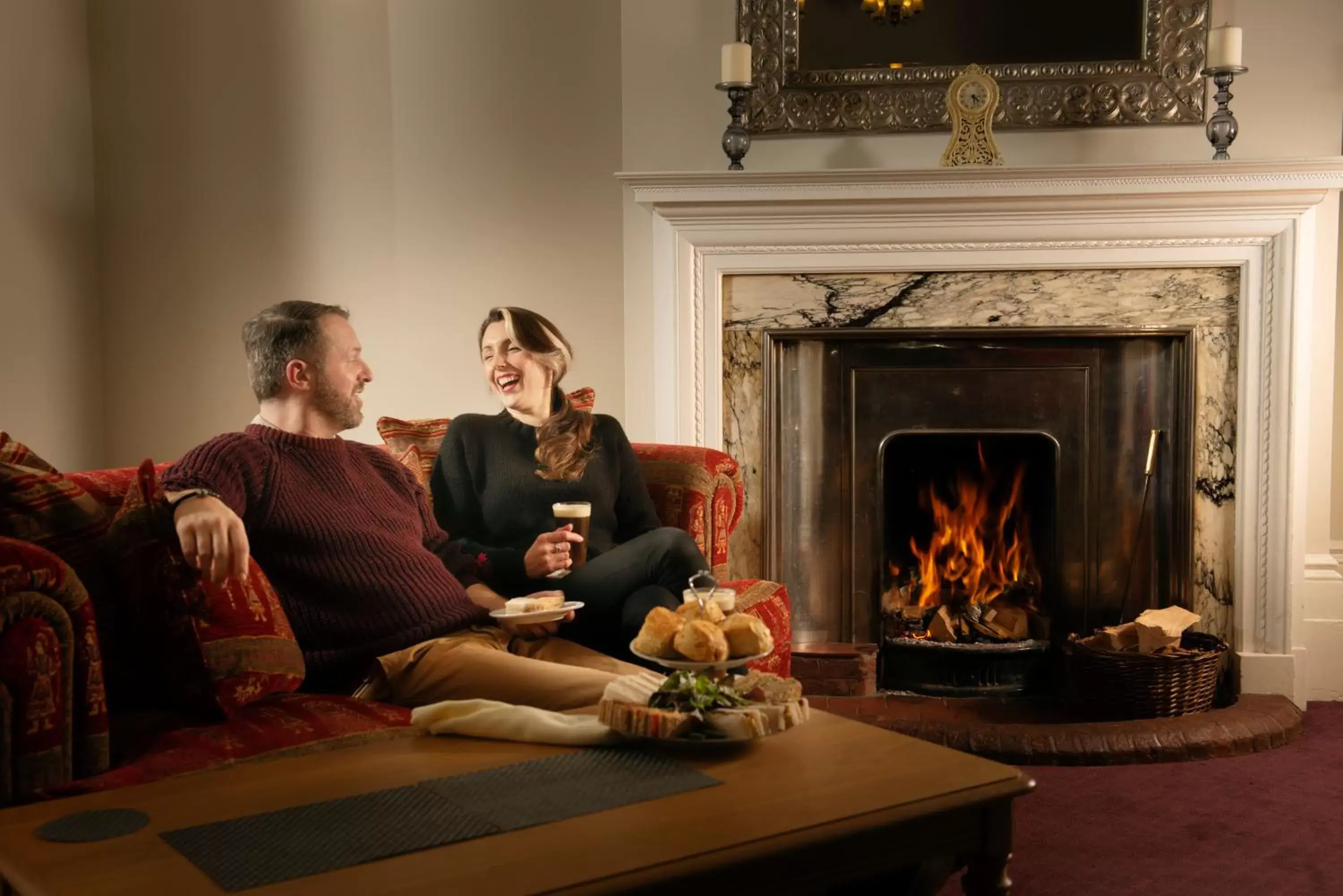 Lounge or bar in Luccombe Hall Hotel