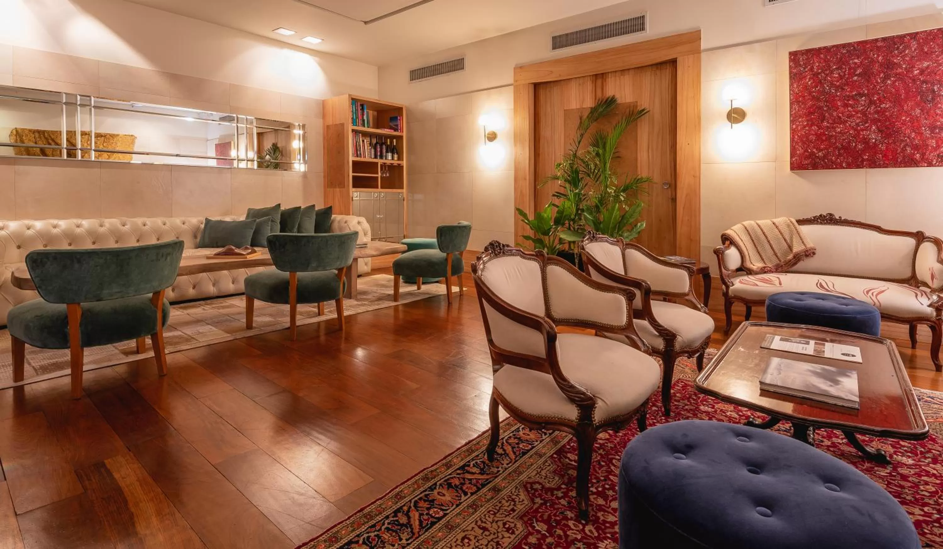 Lobby or reception in Hub Porteño