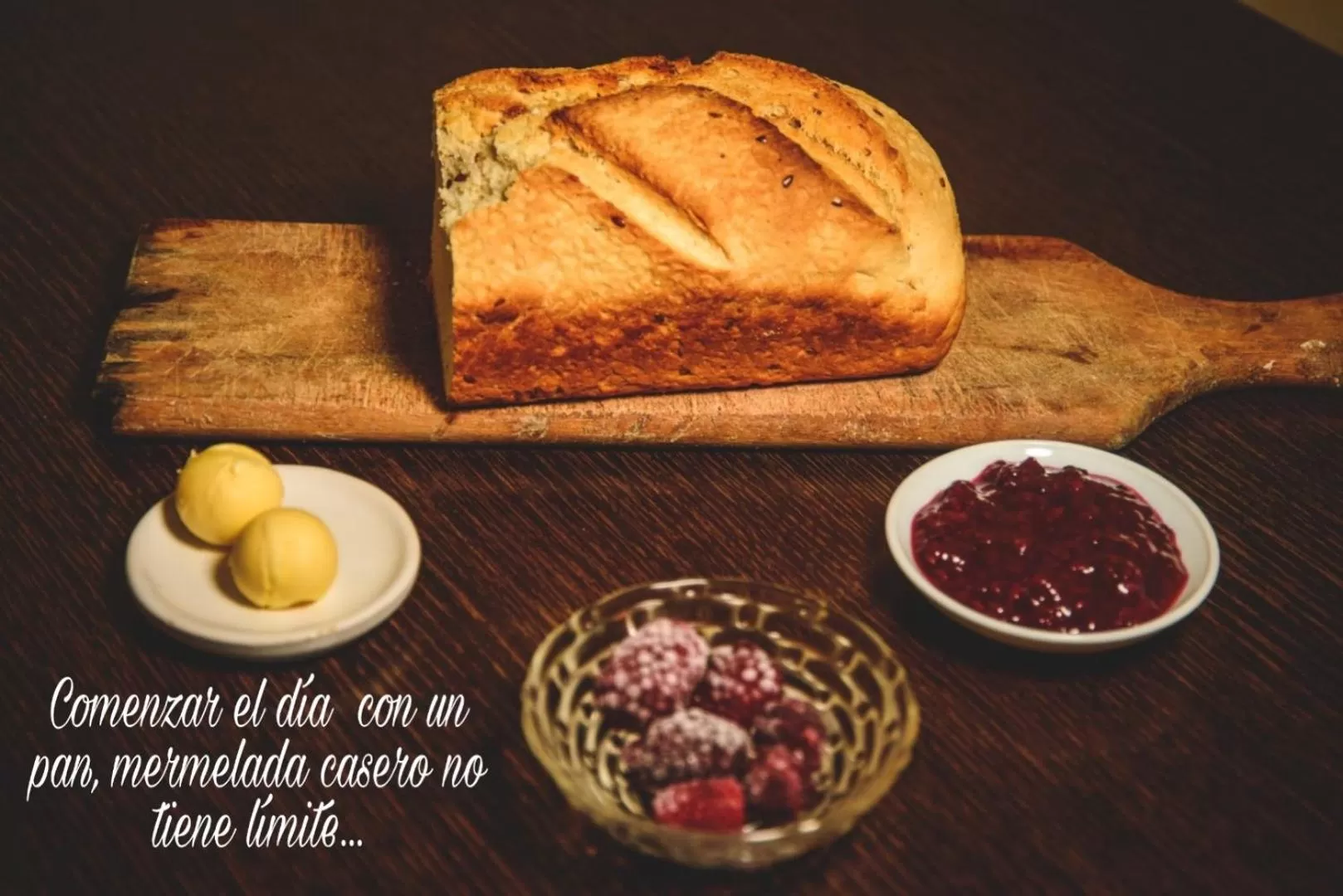 Food close-up in La Casa del Molino Blanco B&B