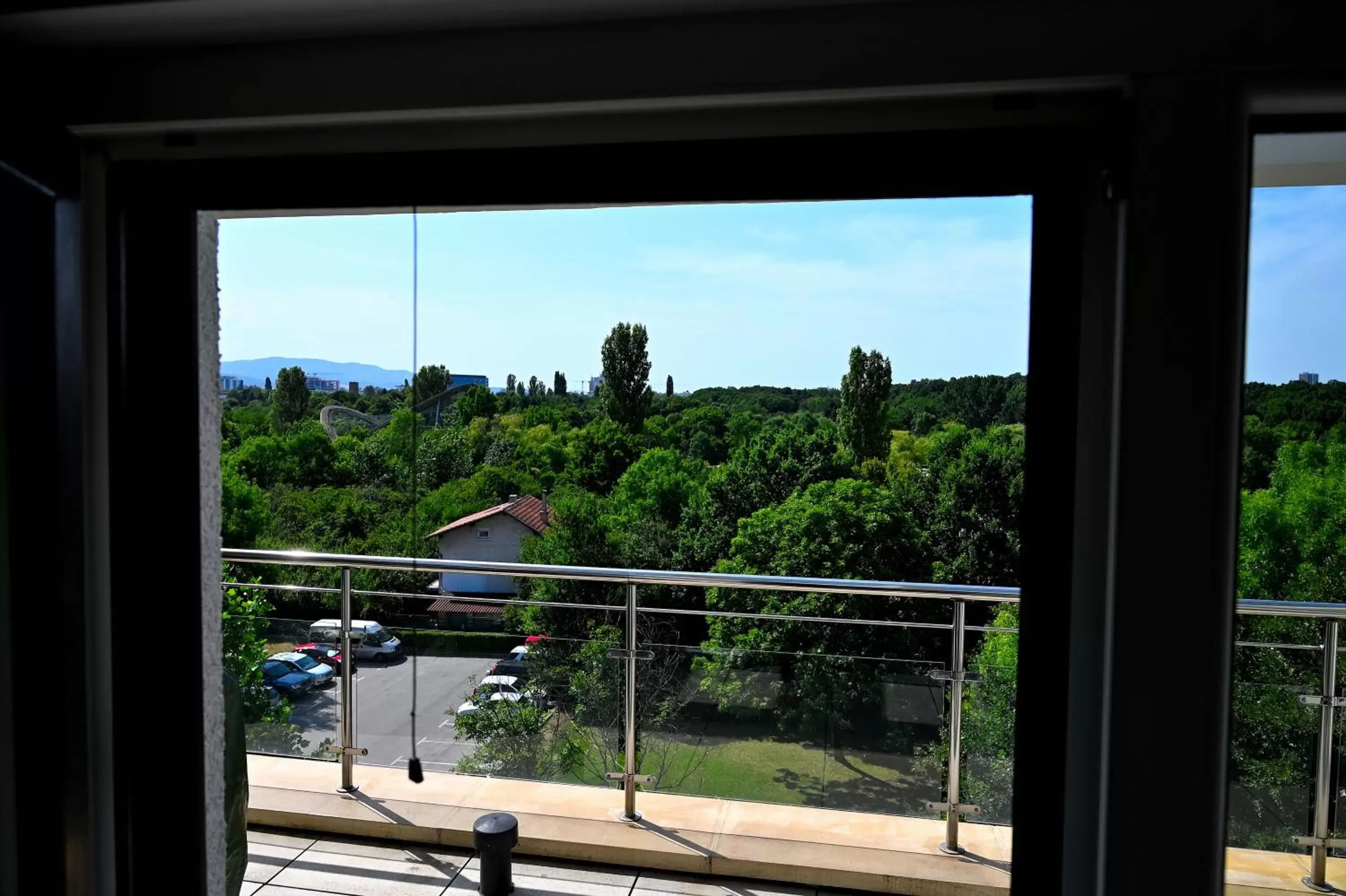 Balcony/Terrace in Hotel ZOO Sofia - Secured Paid Parking