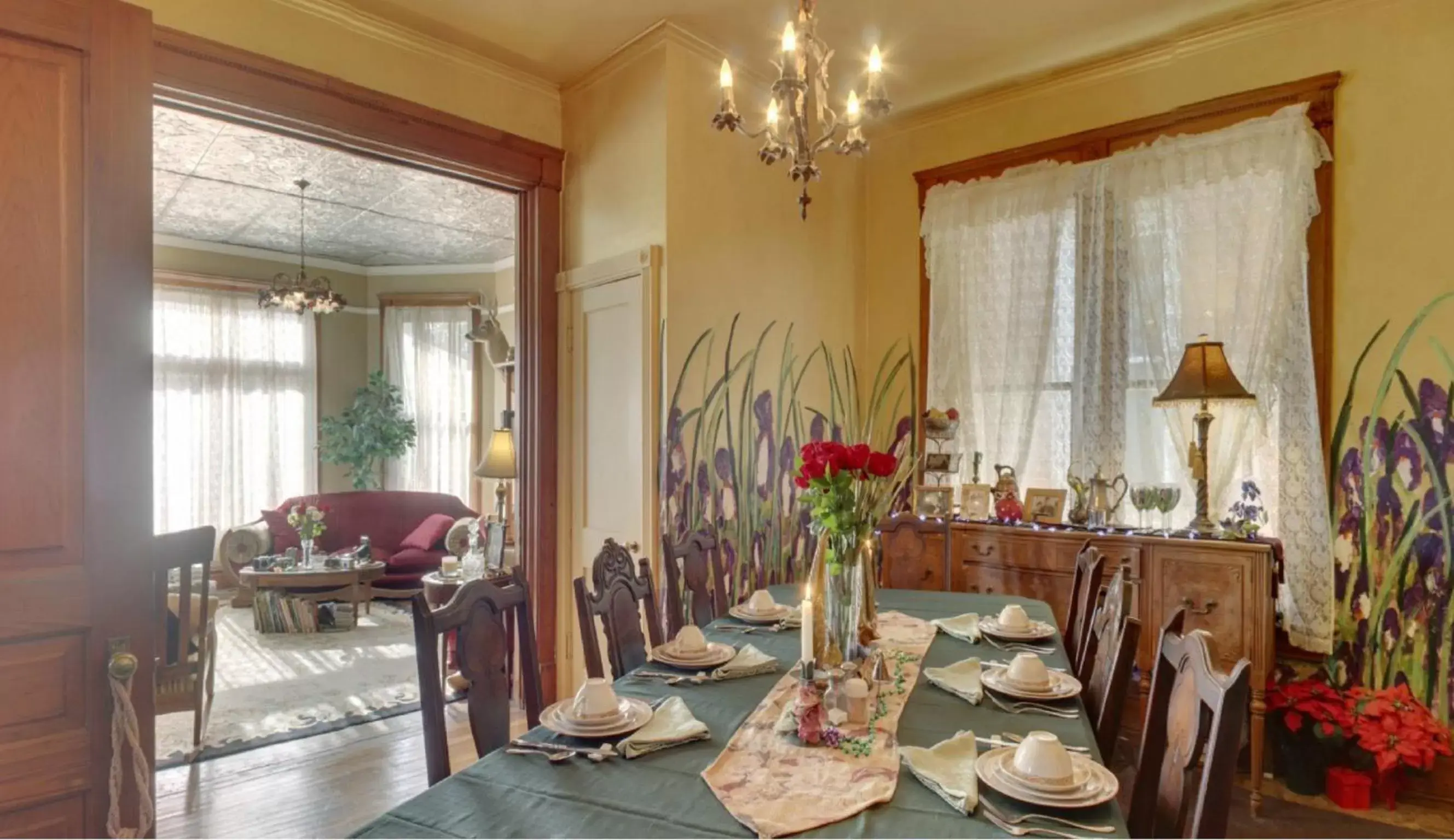 Dining area, Restaurant/Places to Eat in Garden House Bed and Breakfast