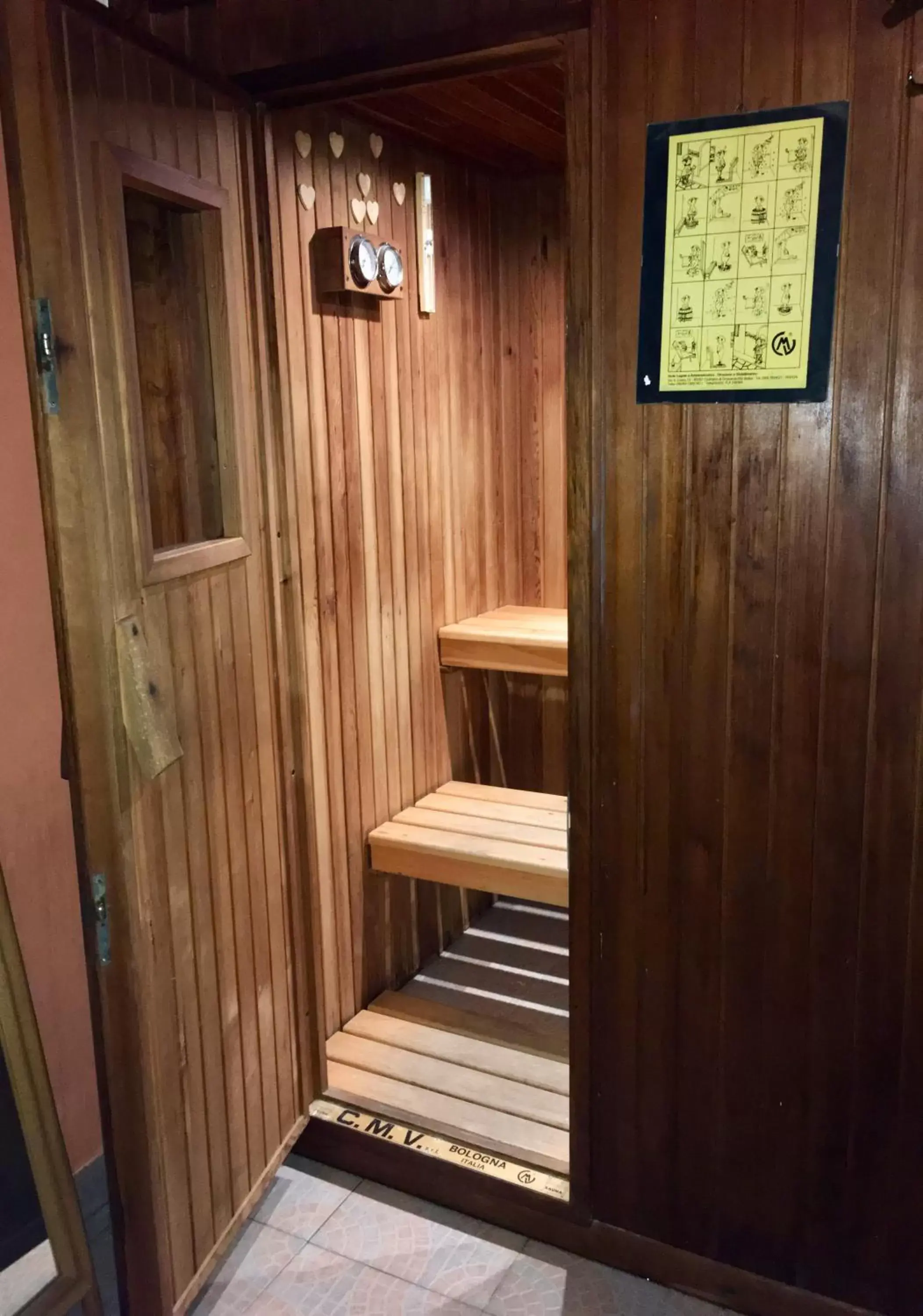 Sauna in Casa Canarino