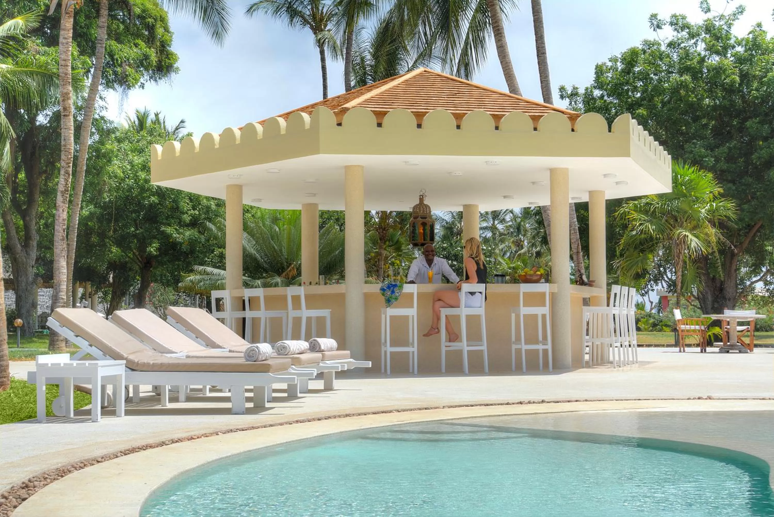 Swimming pool in Sandies Tropical Village