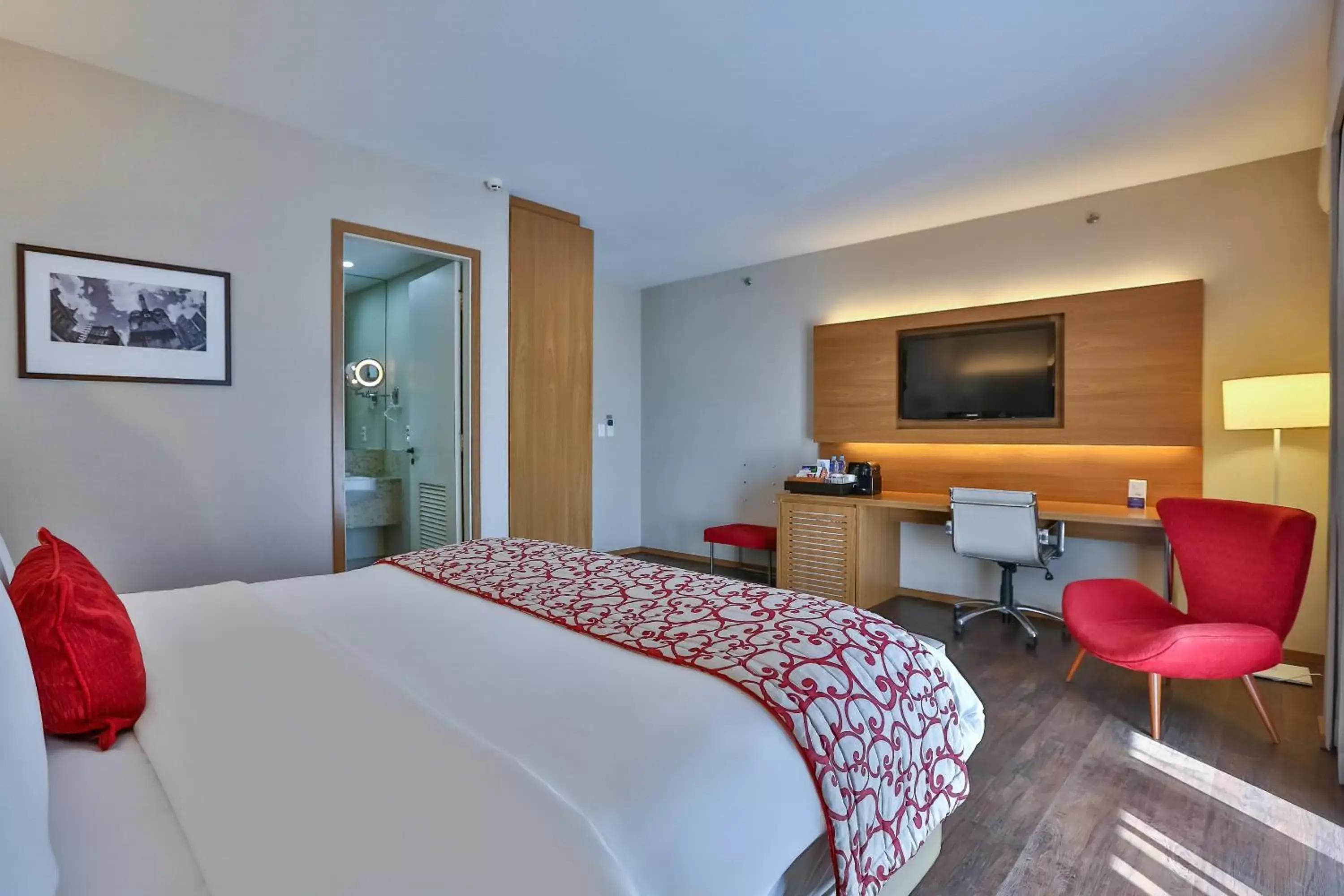 Bedroom in Radisson Blu São Paulo